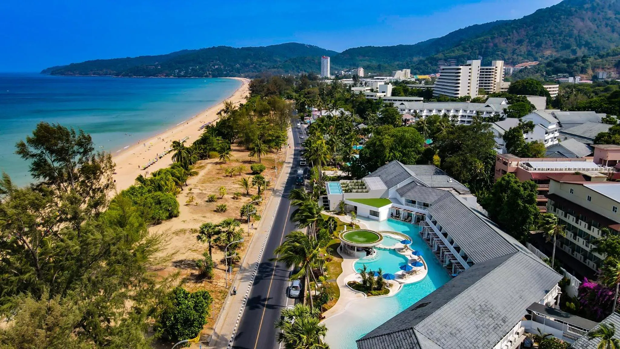 Property building in Thavorn Palm Beach Resort Phuket