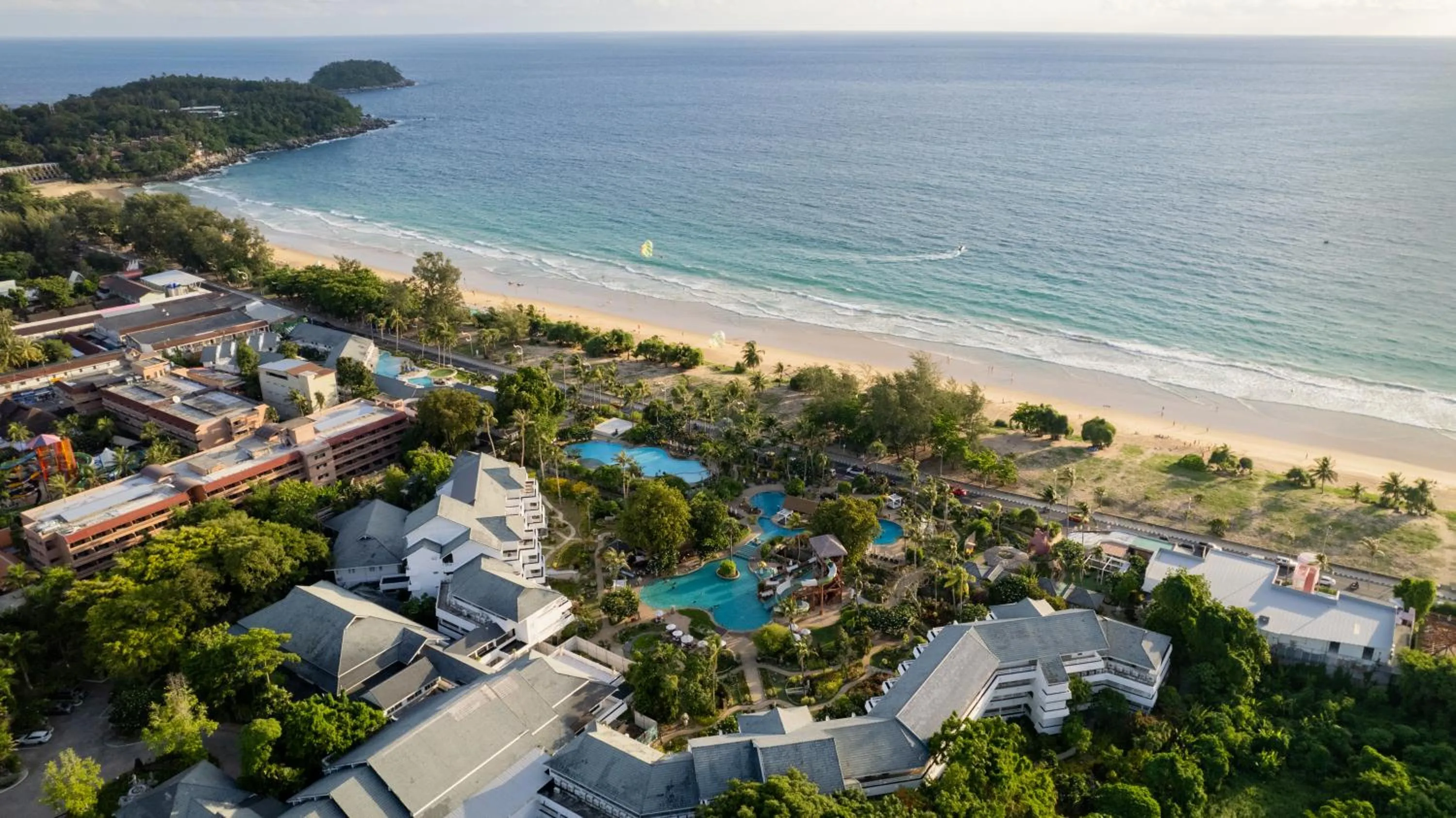 Property building in Thavorn Palm Beach Resort Phuket