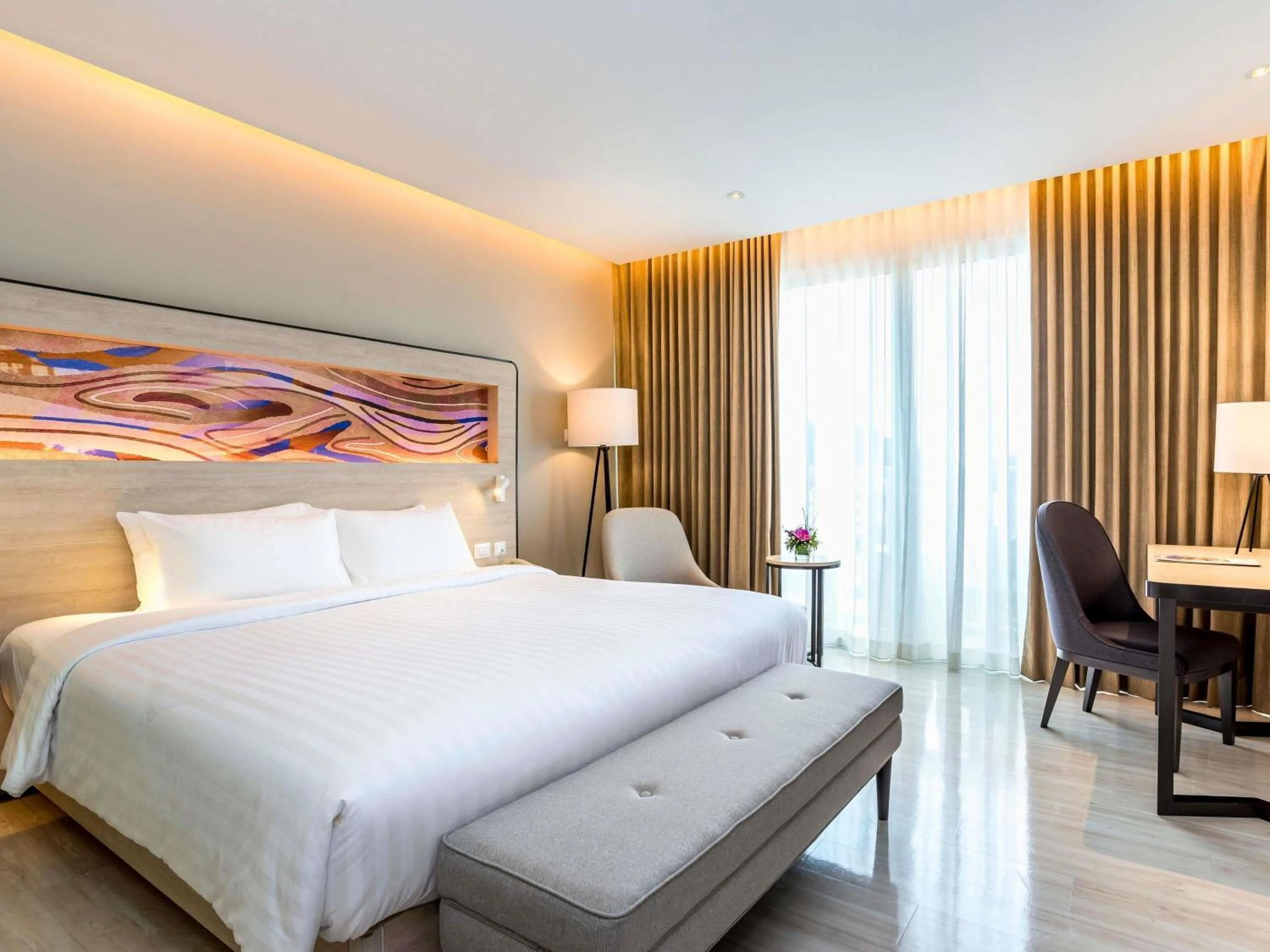 Bedroom, Bed in Novotel Phuket City Phokeethra