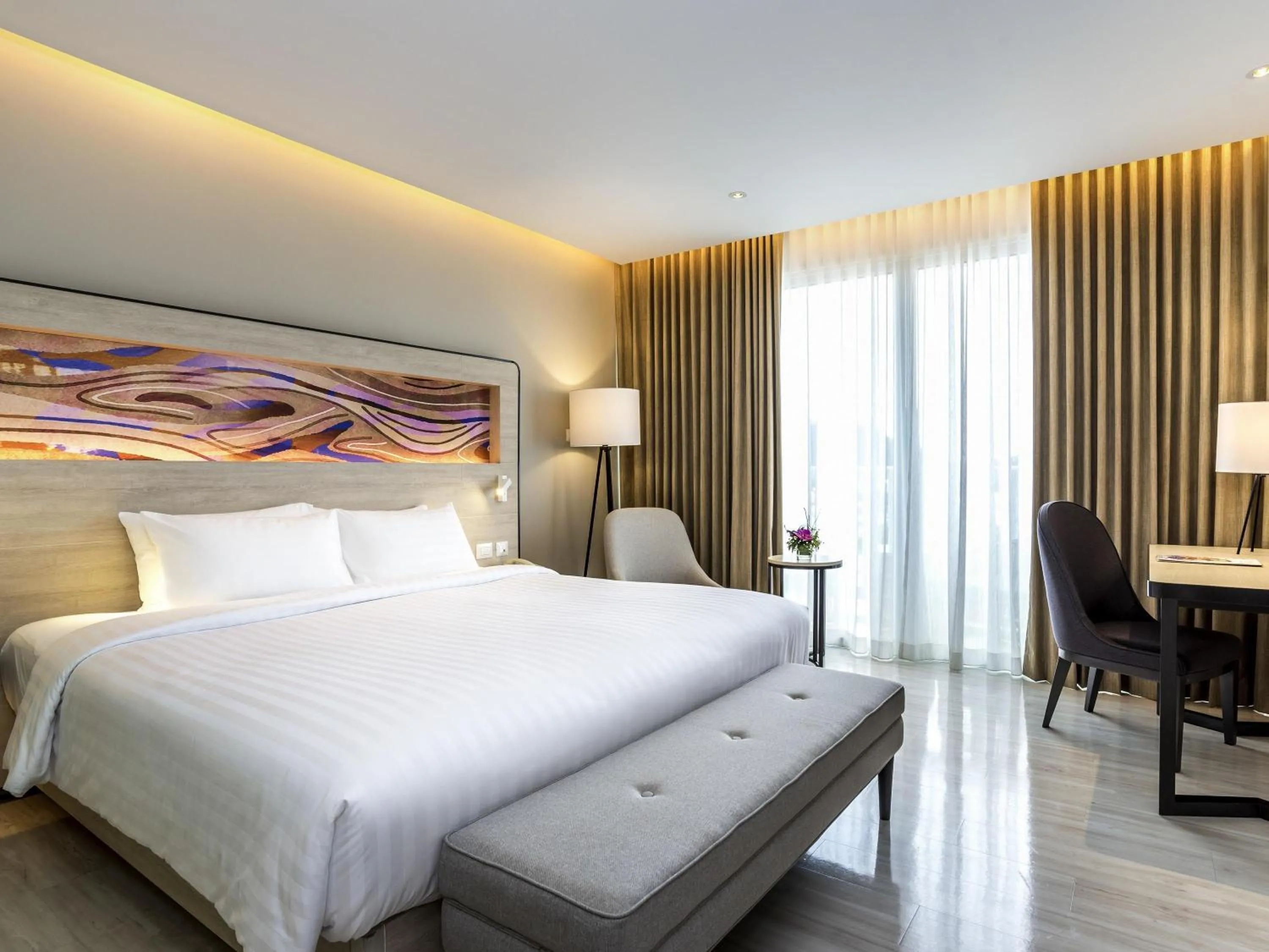 Bedroom, Bed in Novotel Phuket City Phokeethra