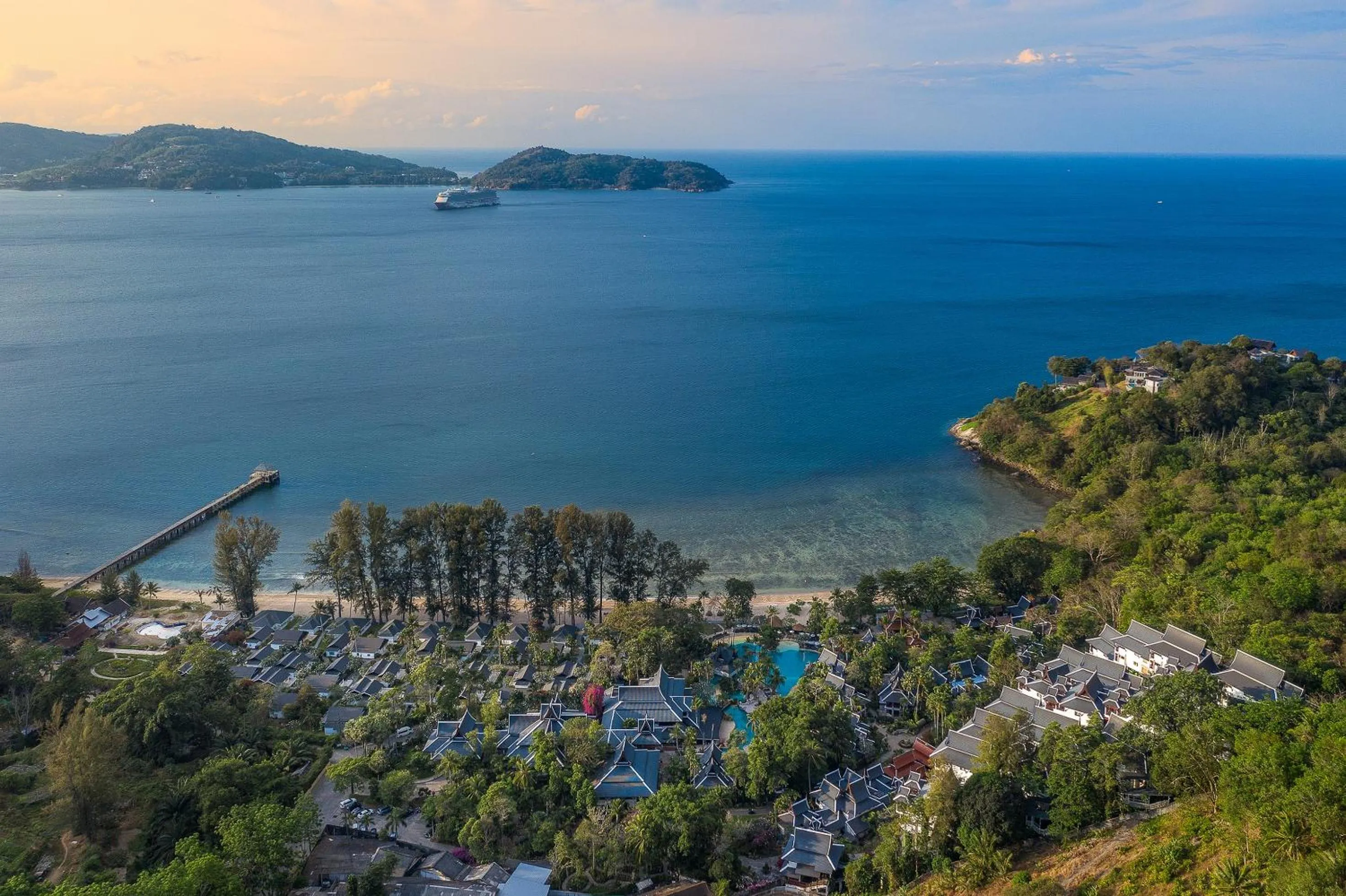 Bird's eye view in Thavorn Beach Village Resort & Spa Phuket