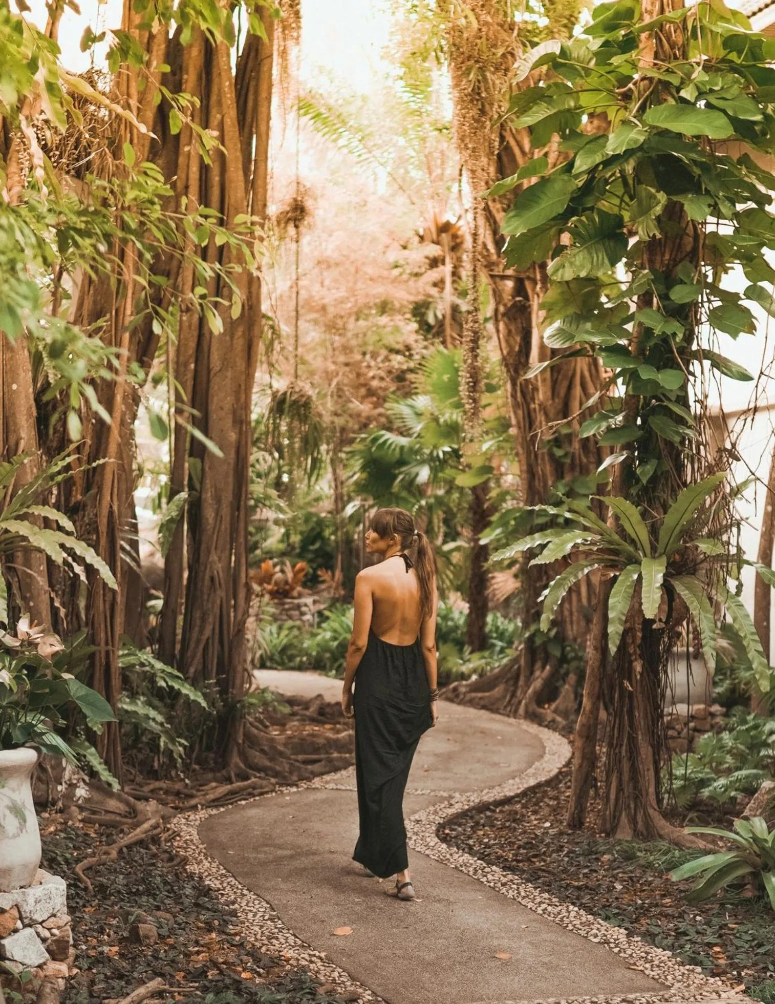 Garden in Thavorn Beach Village Resort & Spa Phuket