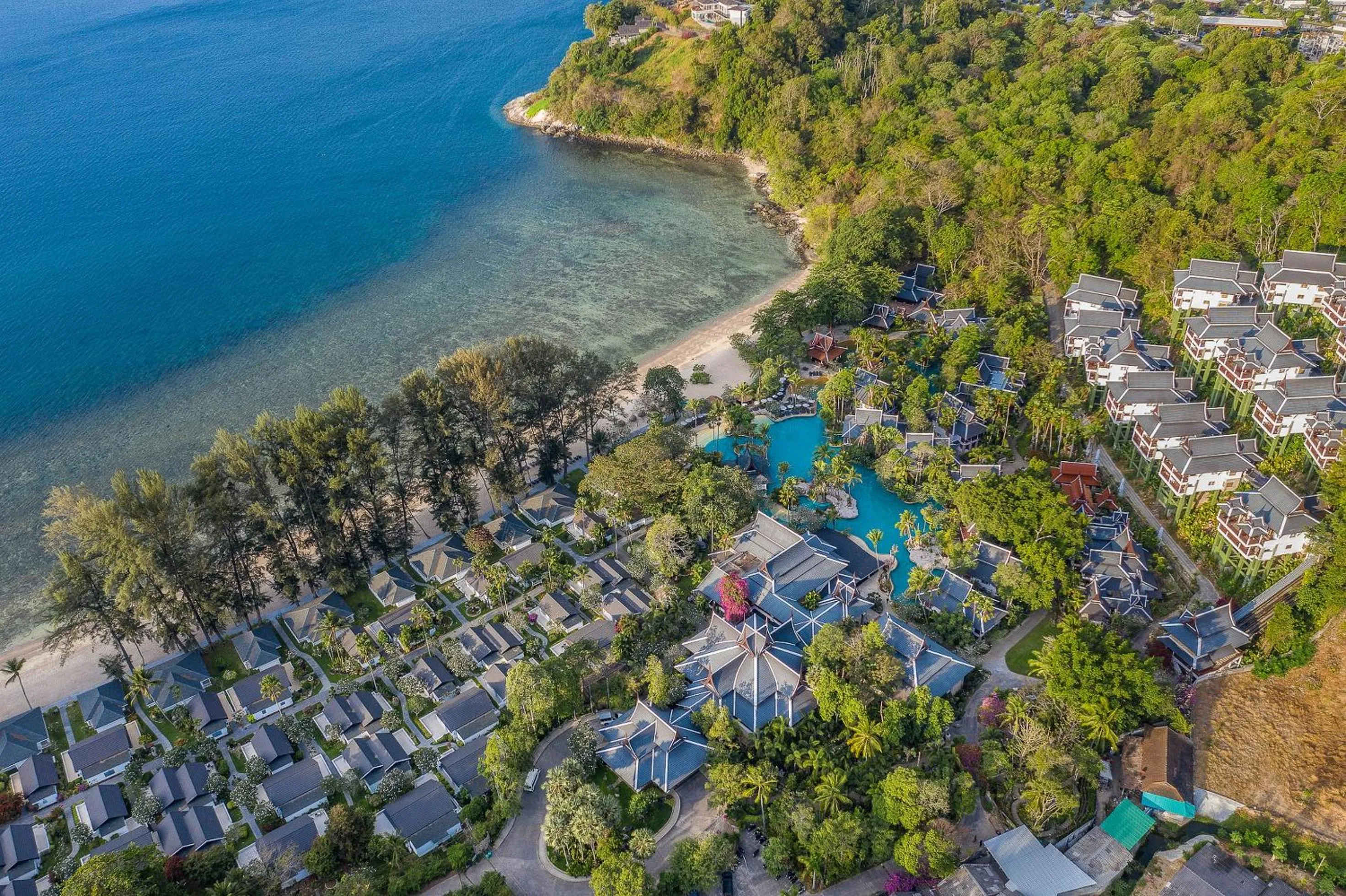 Property building in Thavorn Beach Village Resort & Spa Phuket