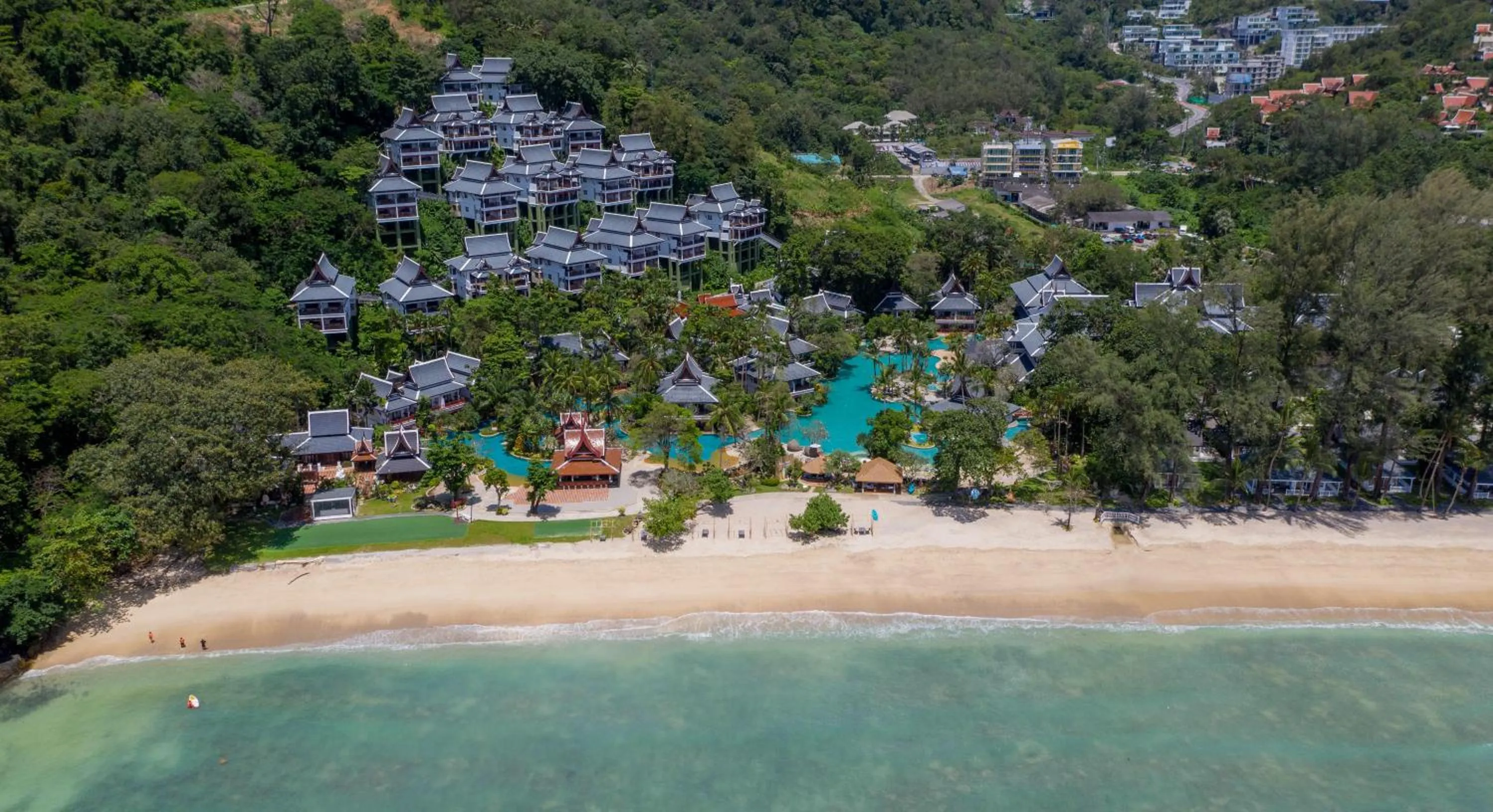 Property building in Thavorn Beach Village Resort & Spa Phuket