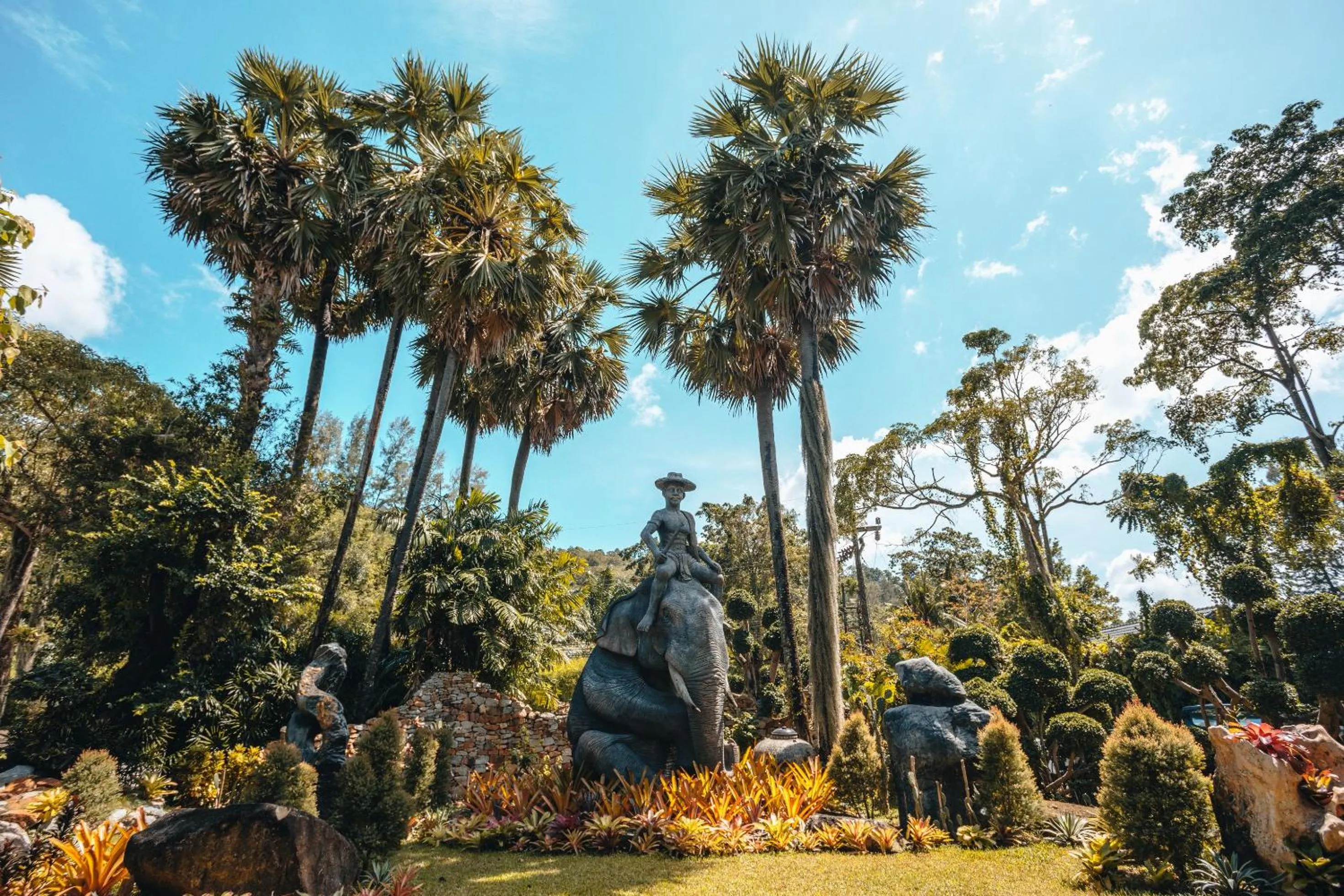 Garden in Thavorn Beach Village Resort & Spa Phuket
