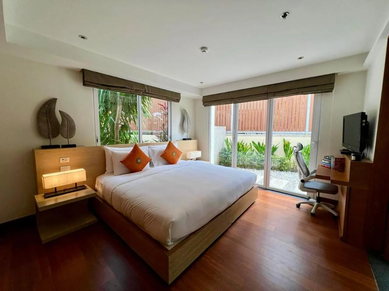 Bed in The Chava Resort