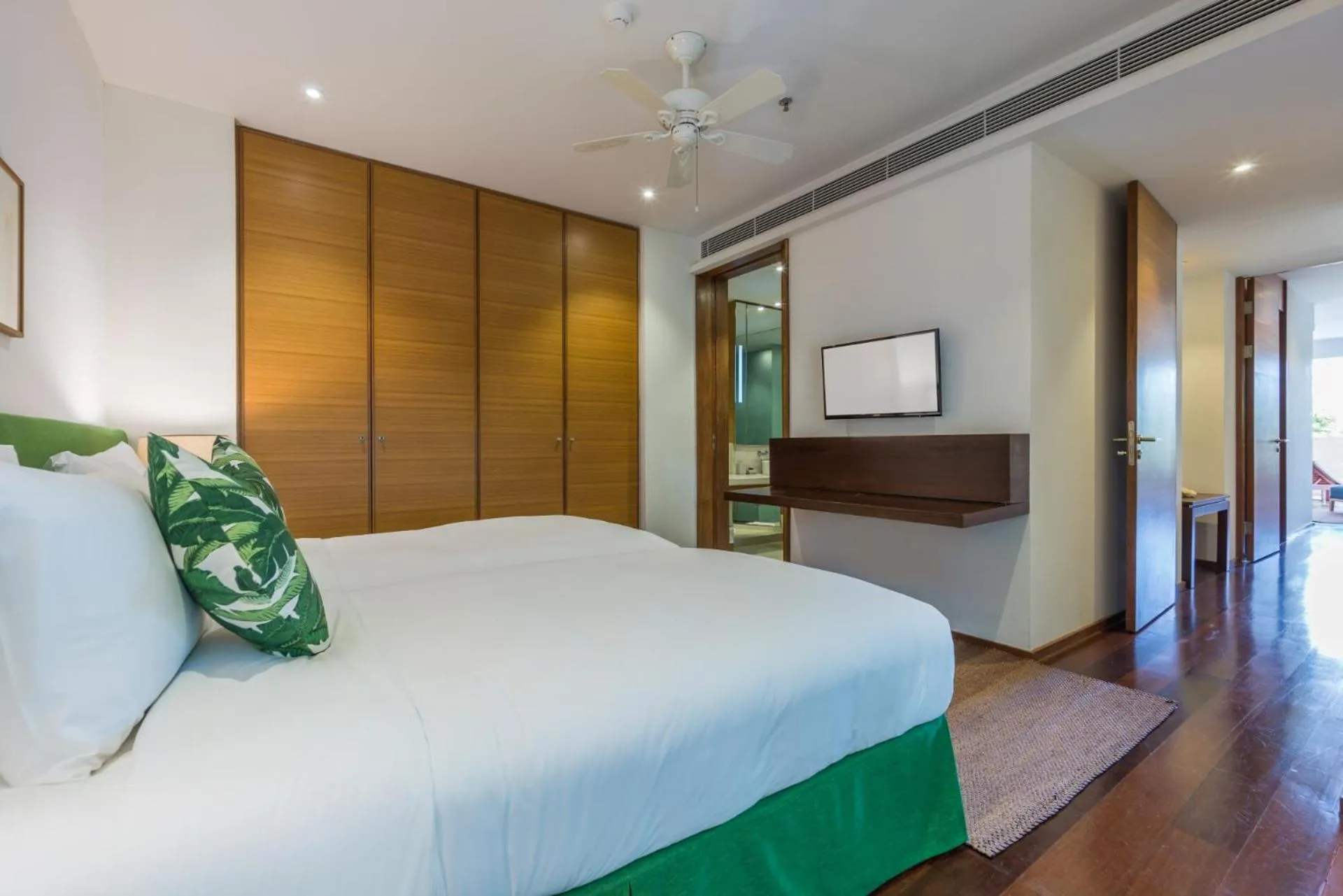 Bathroom, Bed in The Chava Resort