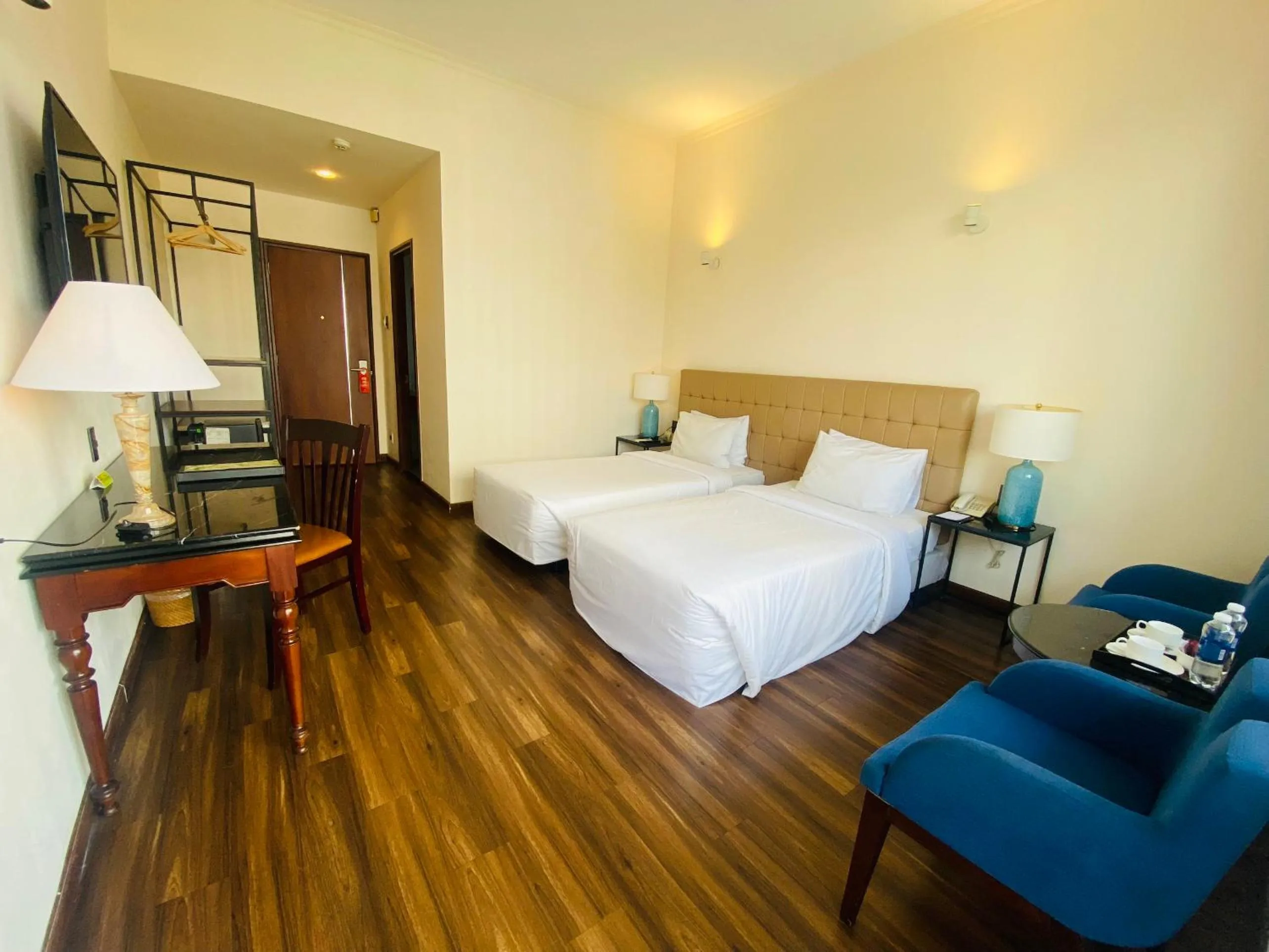 Bed in Liberty 2 Hotel