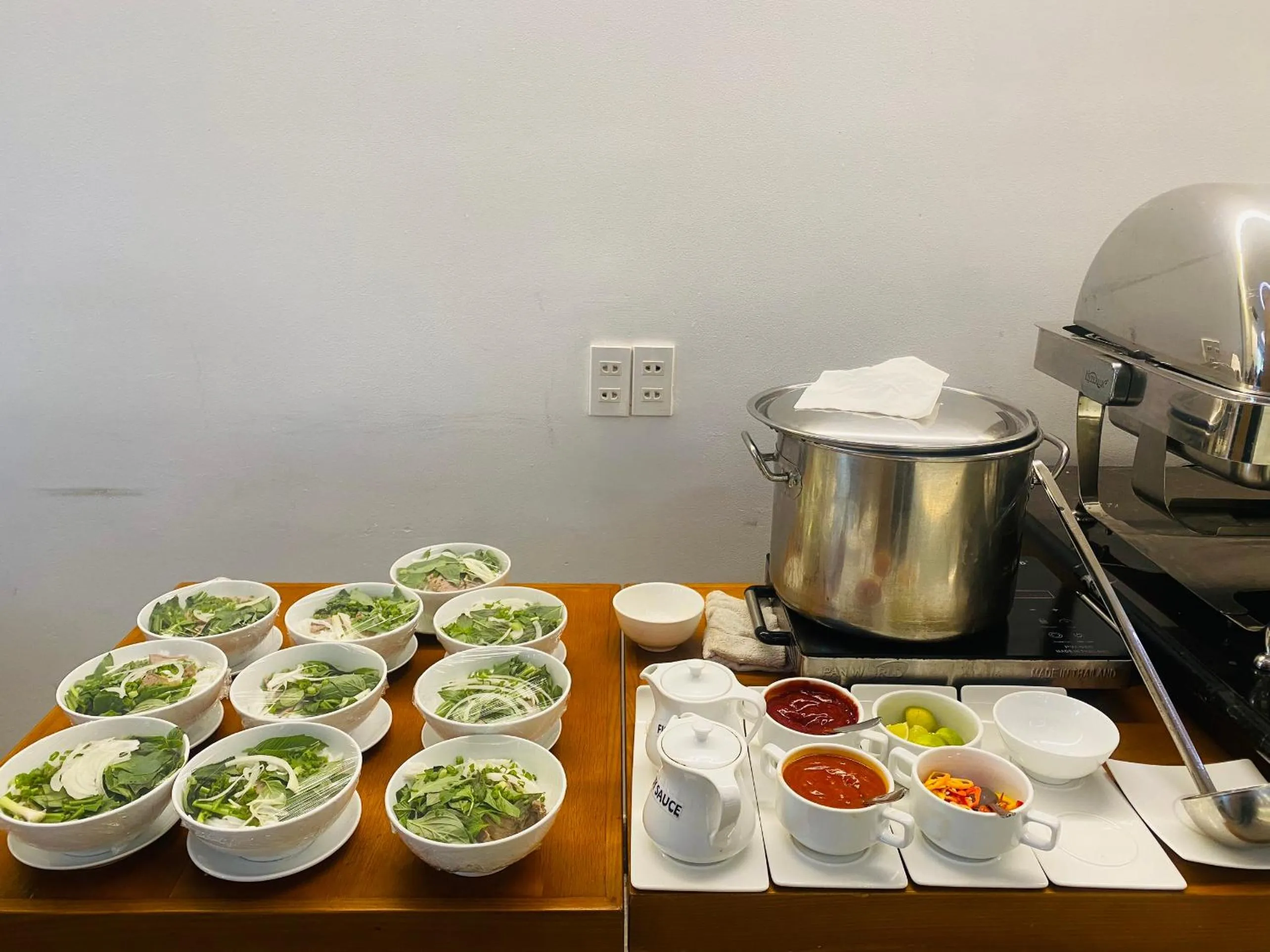 Buffet breakfast in Liberty 2 Hotel