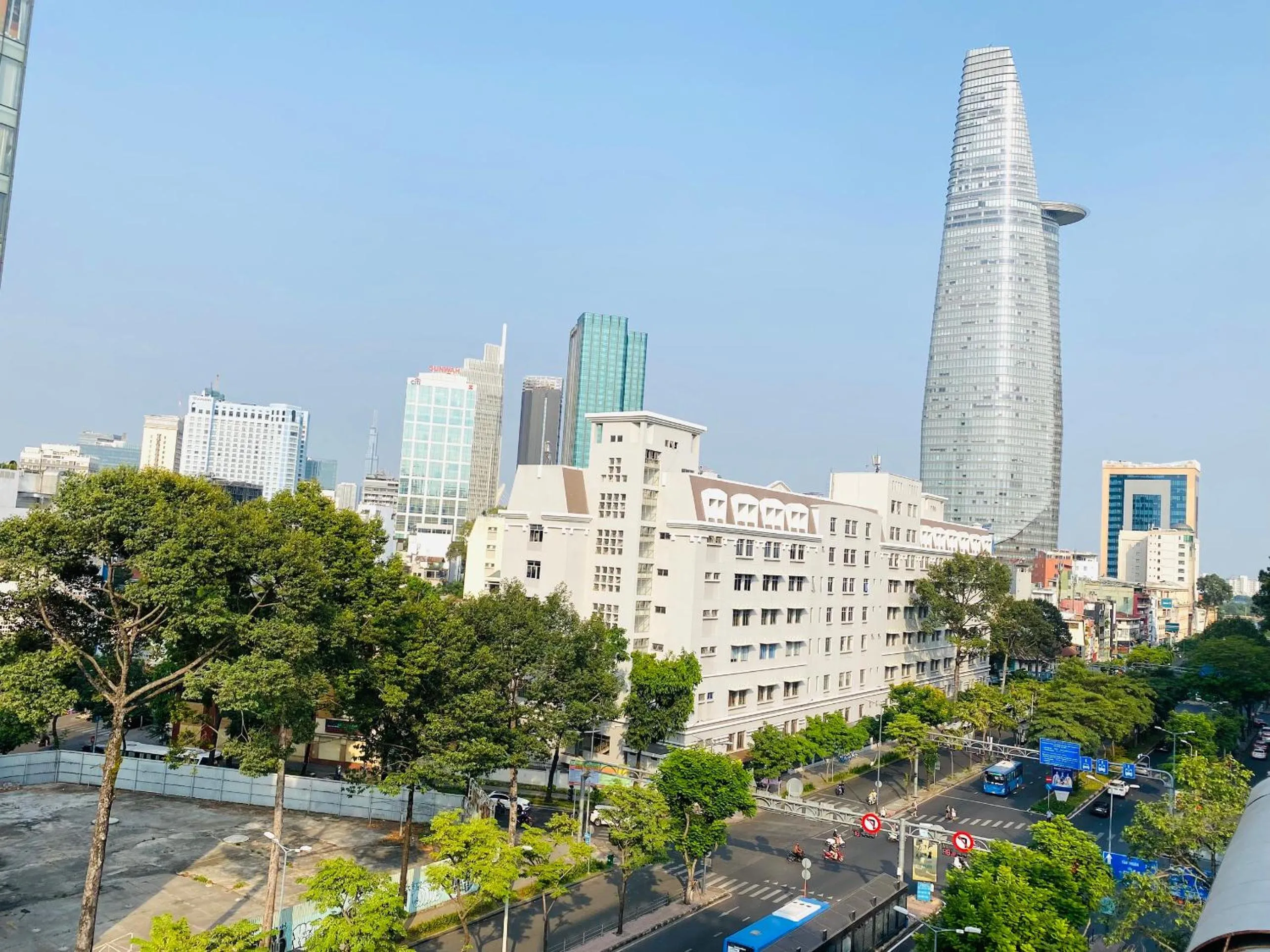 City view in Liberty 2 Hotel