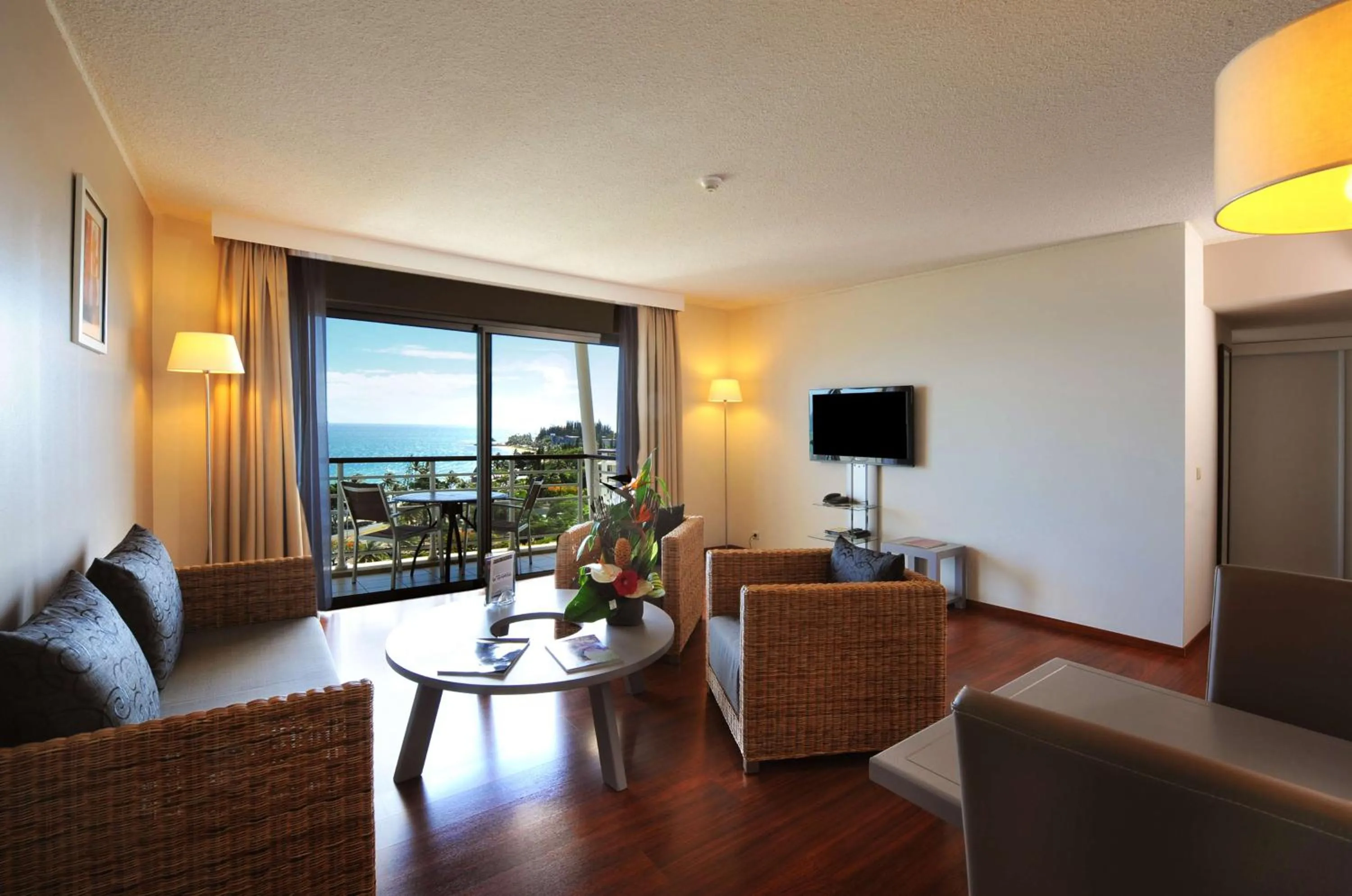Living room in Hilton Noumea La Promenade Residences