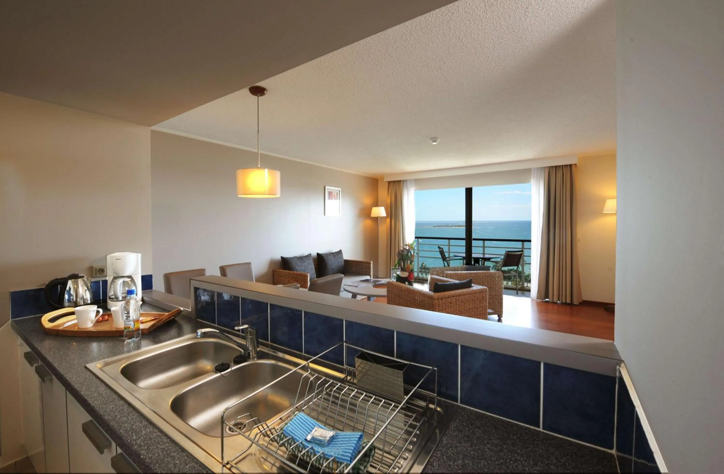 Kitchen or kitchenette in Hilton Noumea La Promenade Residences