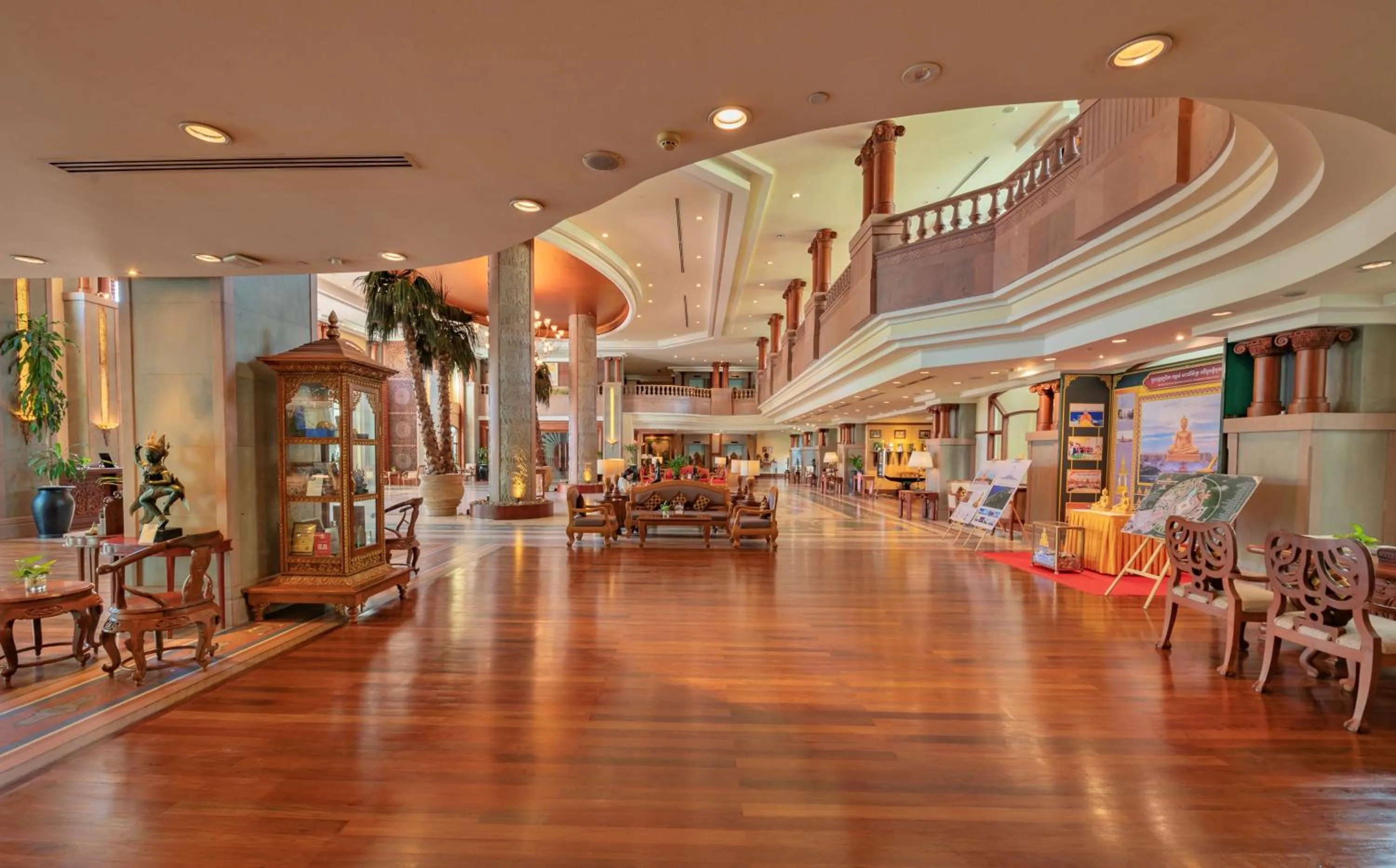 Seating area in Sokha Angkor Resort