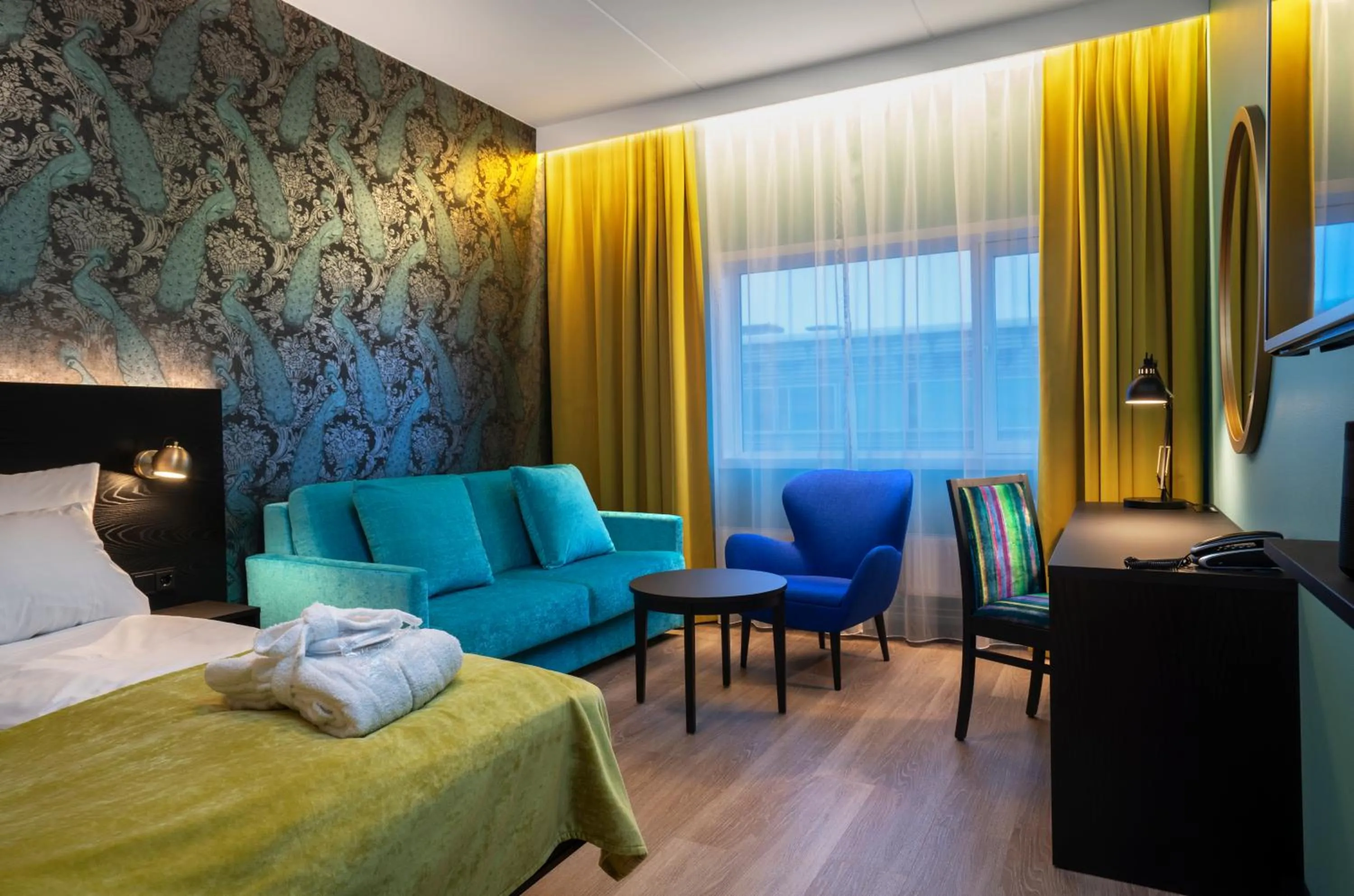 Photo of the whole room, Bed in Thon Hotel Oslo Airport