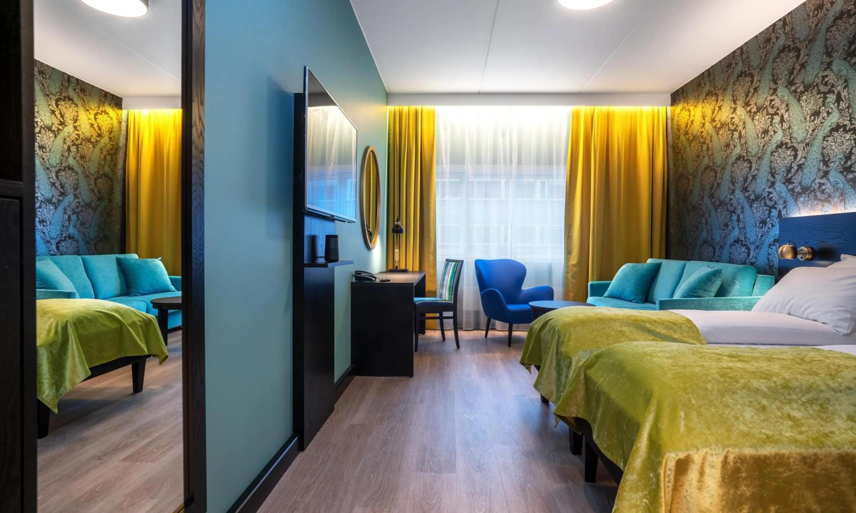 Bed in Thon Hotel Oslo Airport