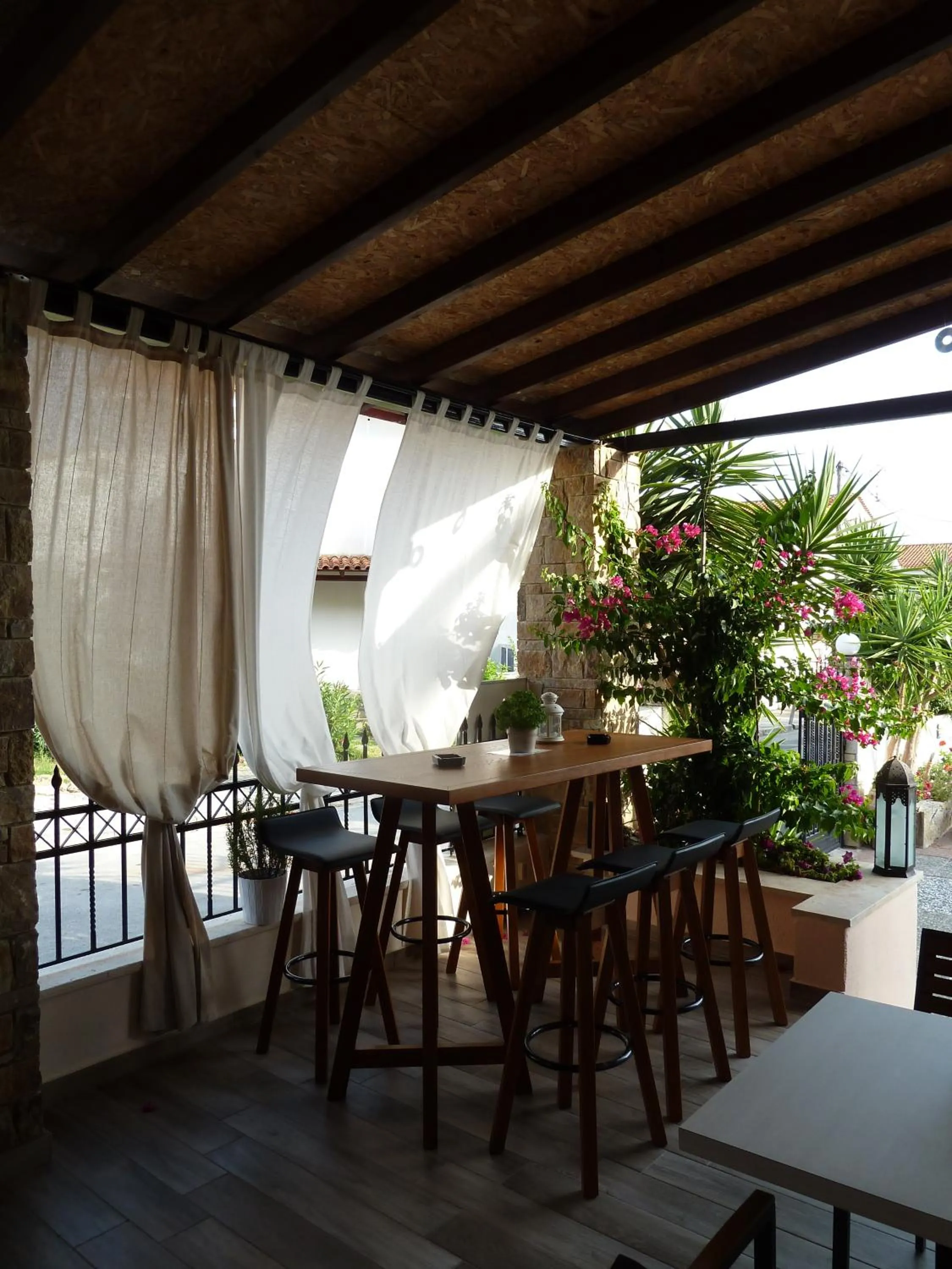 Decorative detail in Evridiki Hotel