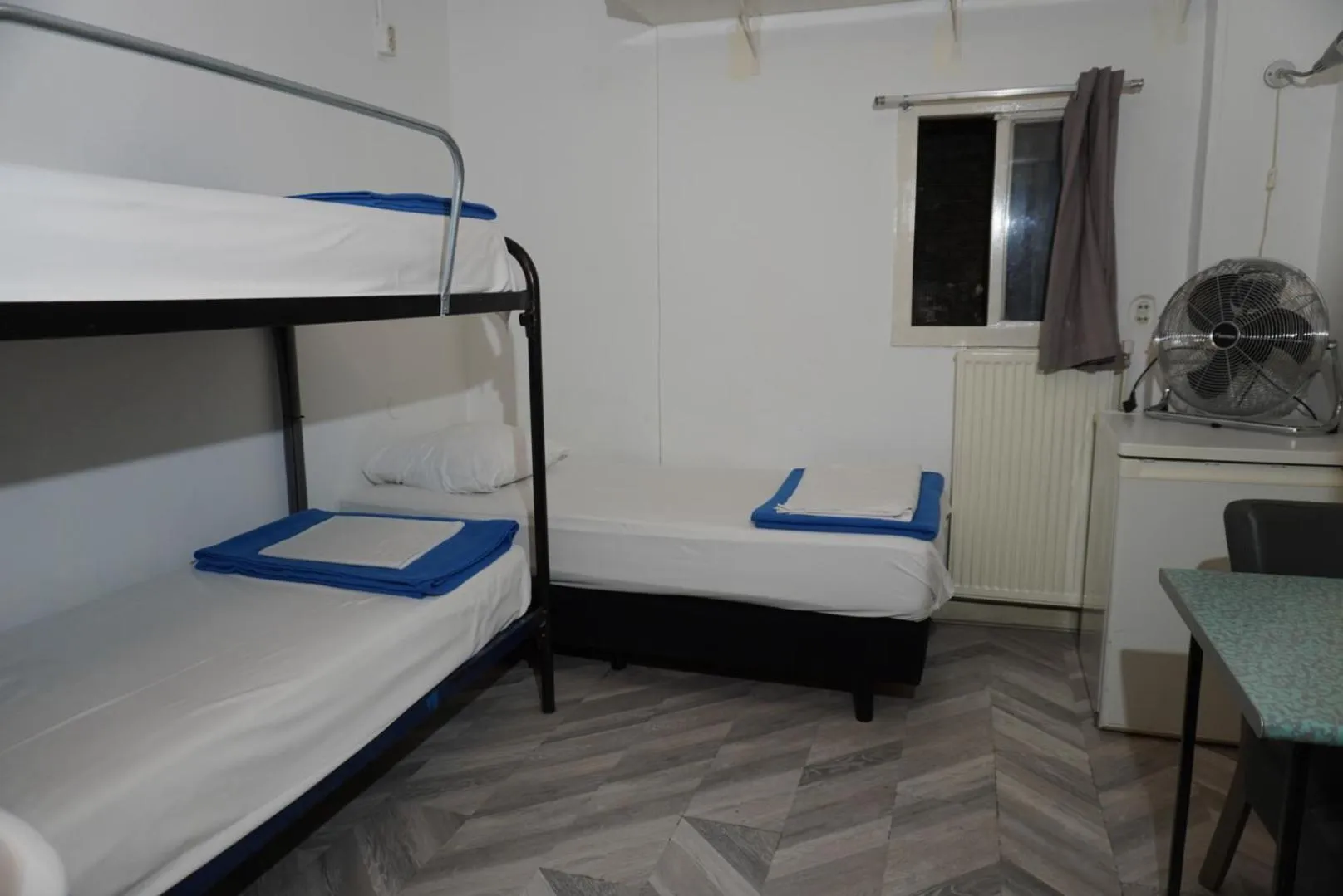 Bed in Hotel Schroder