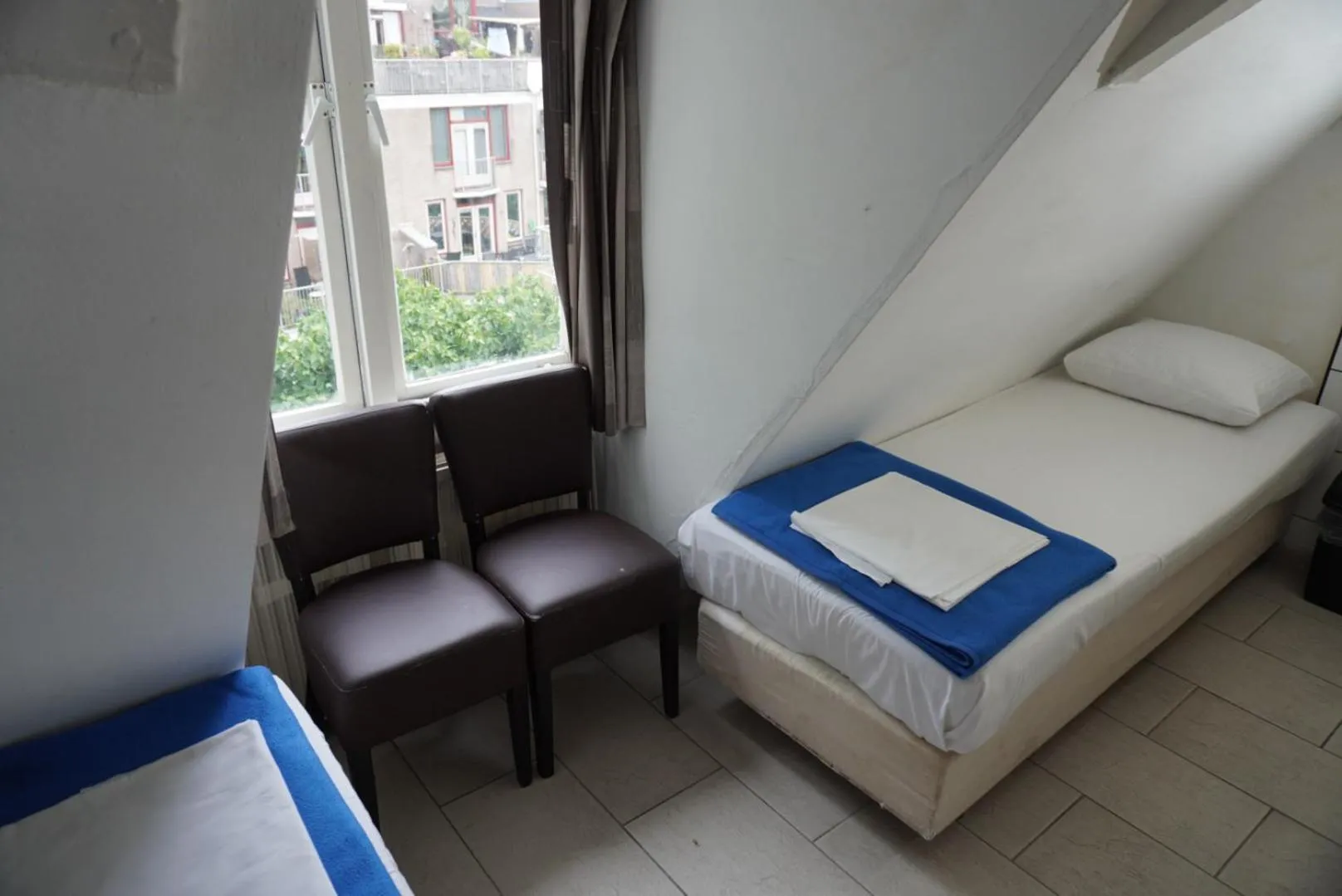 Bed in Hotel Schroder