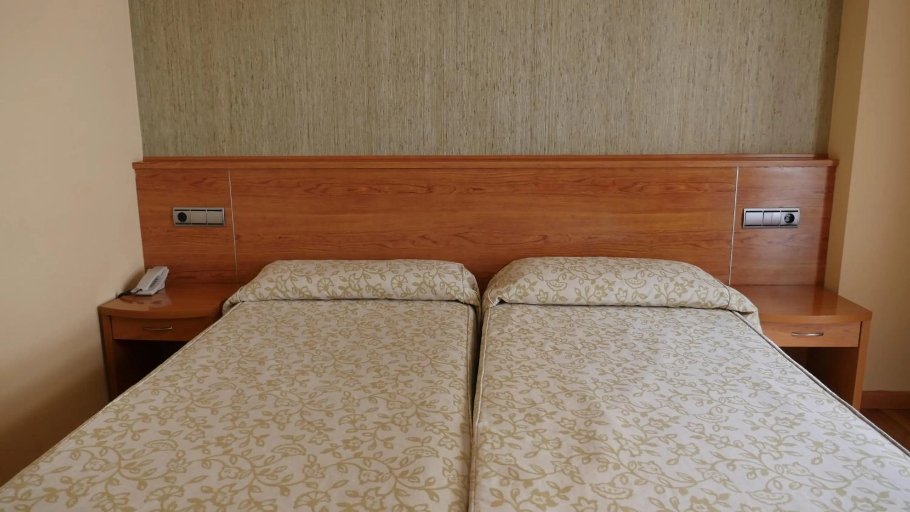 Bed in Hotel Rusadir