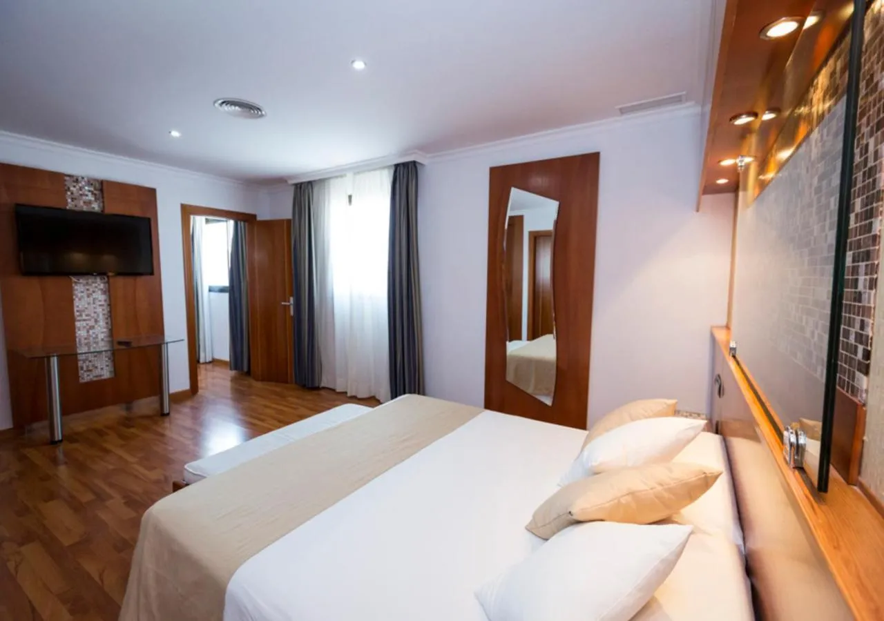 Bed in Hotel Rusadir