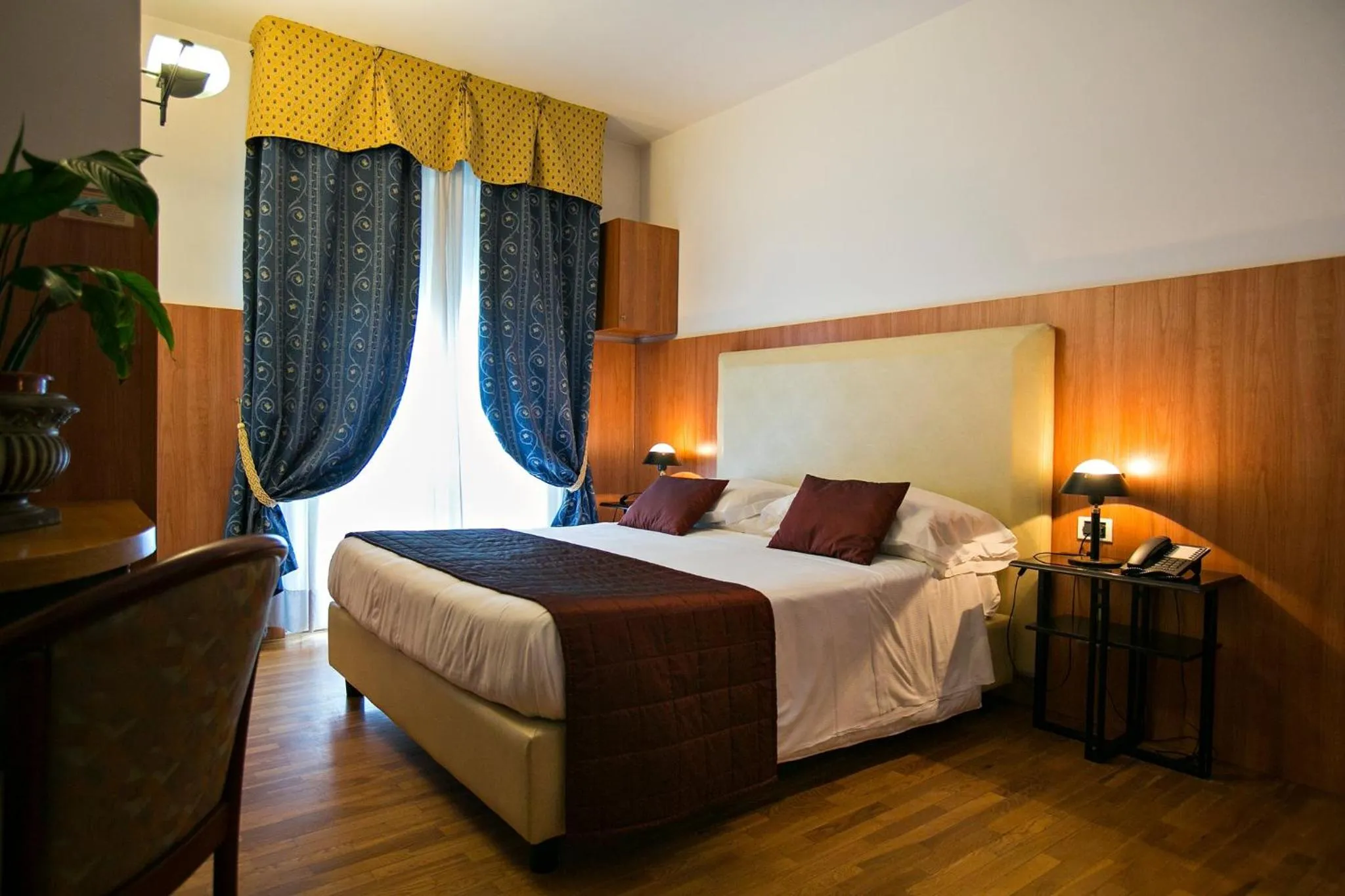 Bedroom, Bed in Hotel Parco Dei Principi