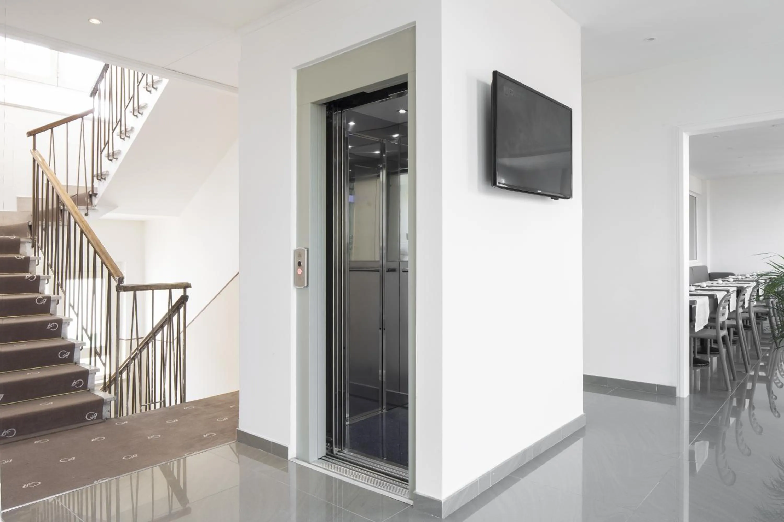 Lobby or reception in Hotel Cantoria