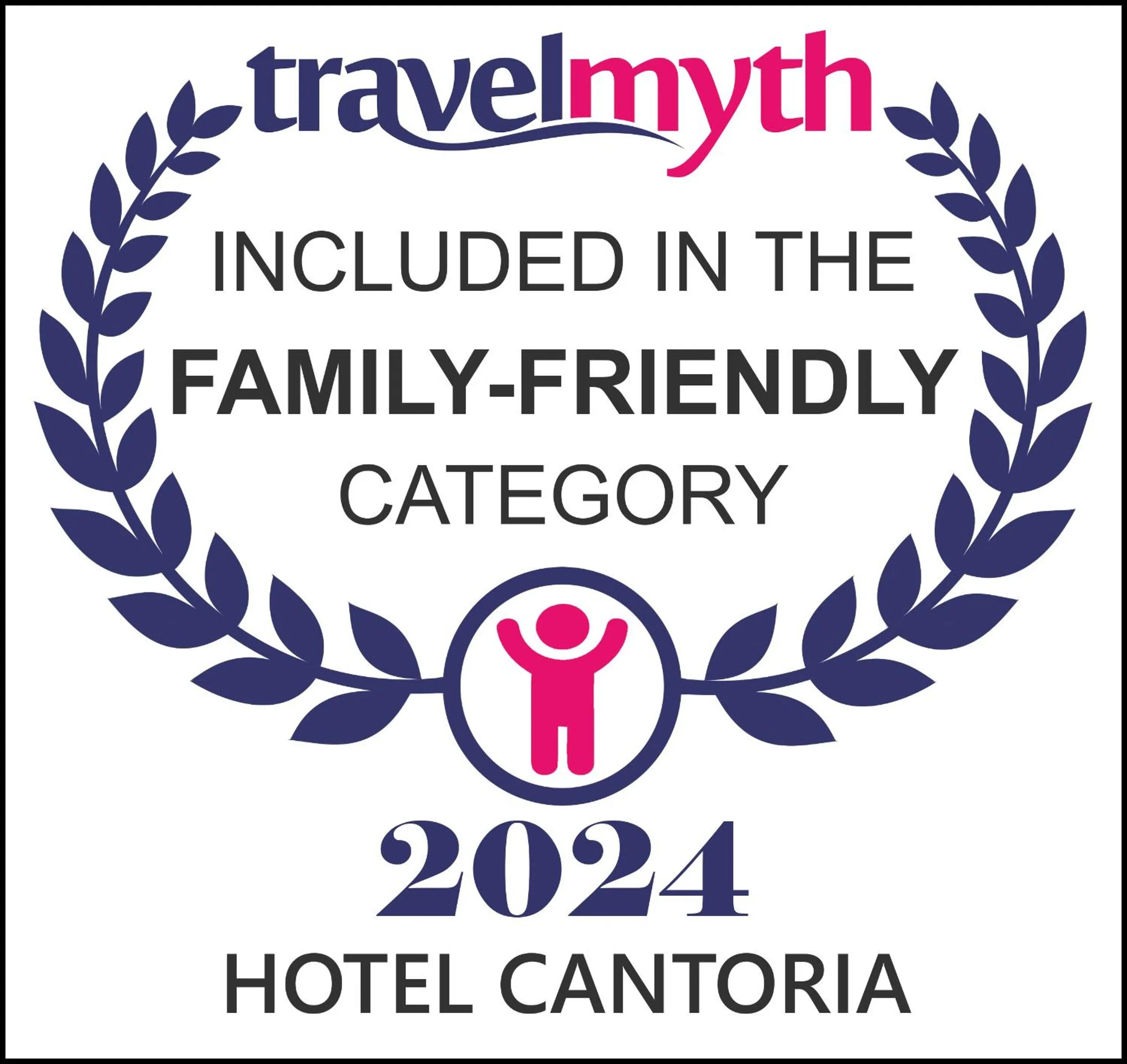 Logo/Certificate/Sign in Hotel Cantoria