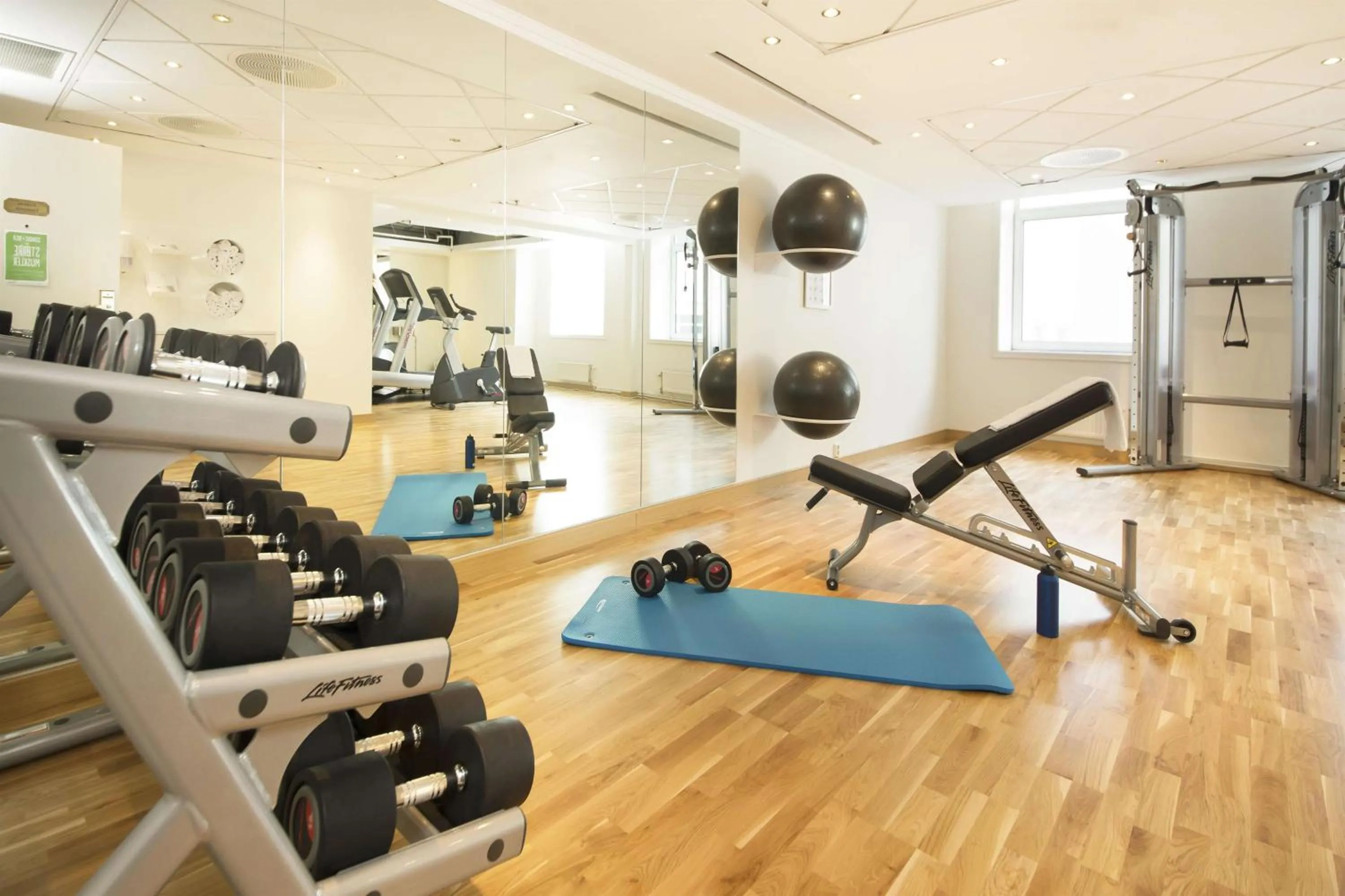 Fitness centre/facilities in Scandic Oslo City
