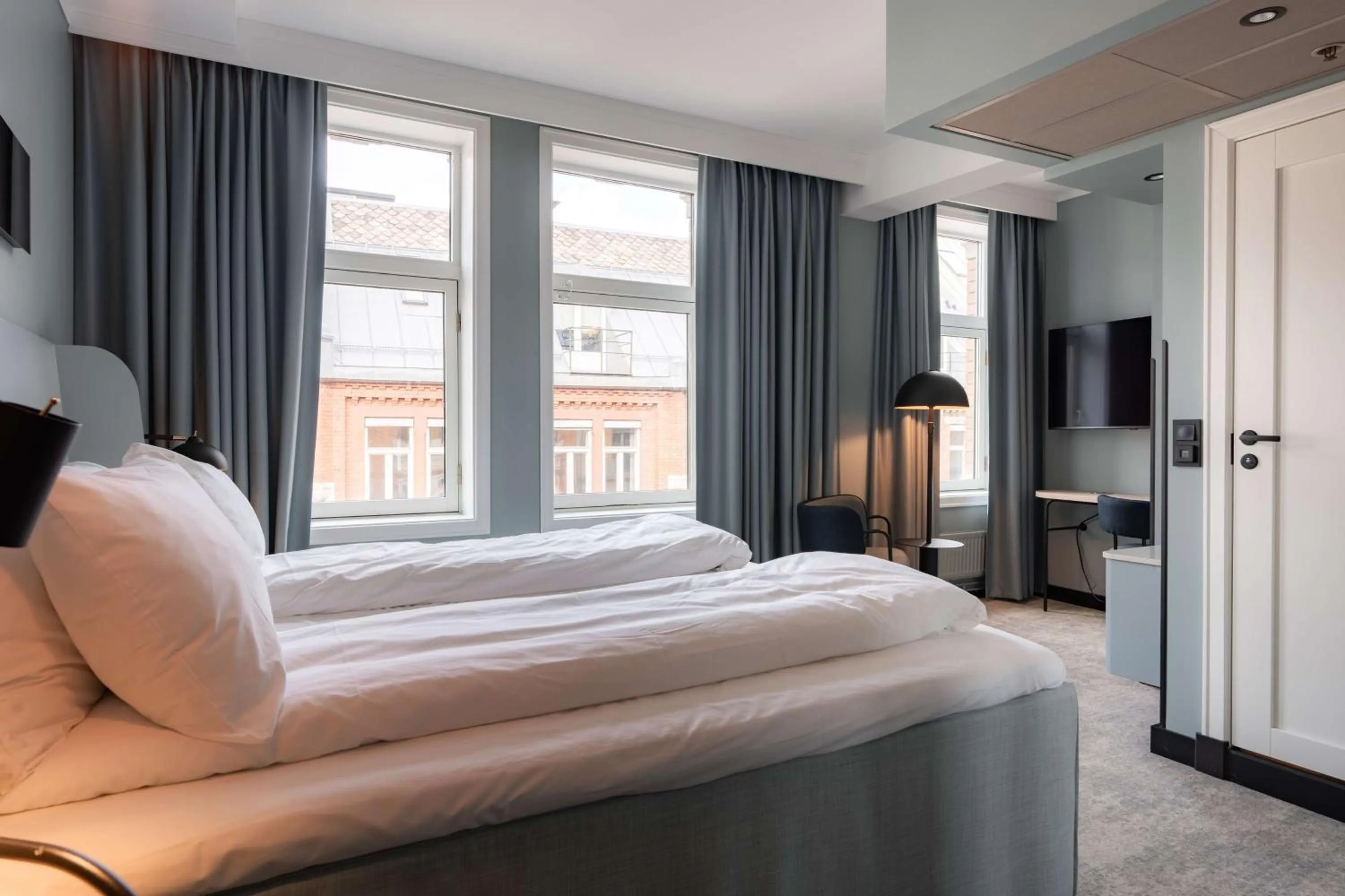 Bedroom, Bed in Scandic Oslo City