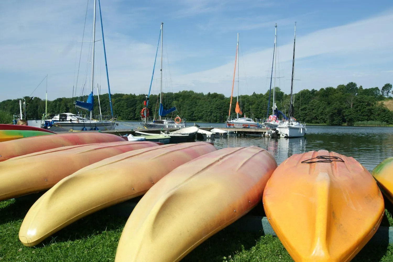 Canoeing in Folwark Na Półwyspie