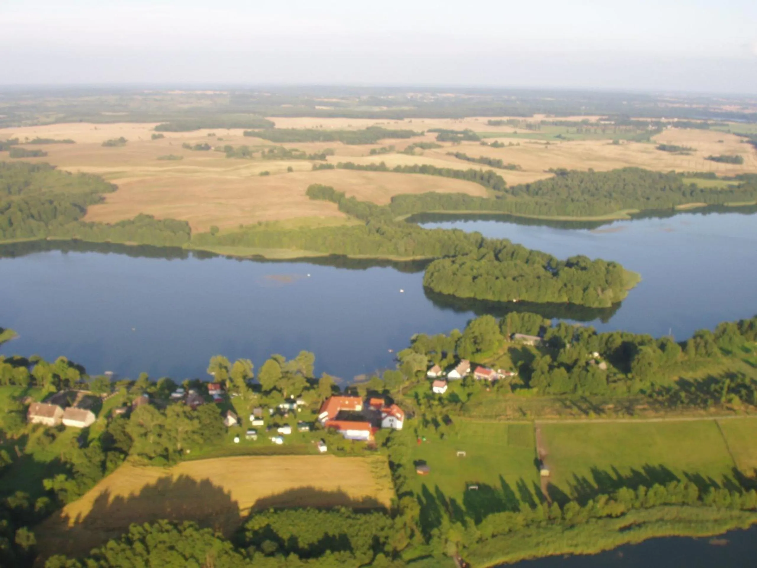 Bird's eye view in Folwark Na Półwyspie