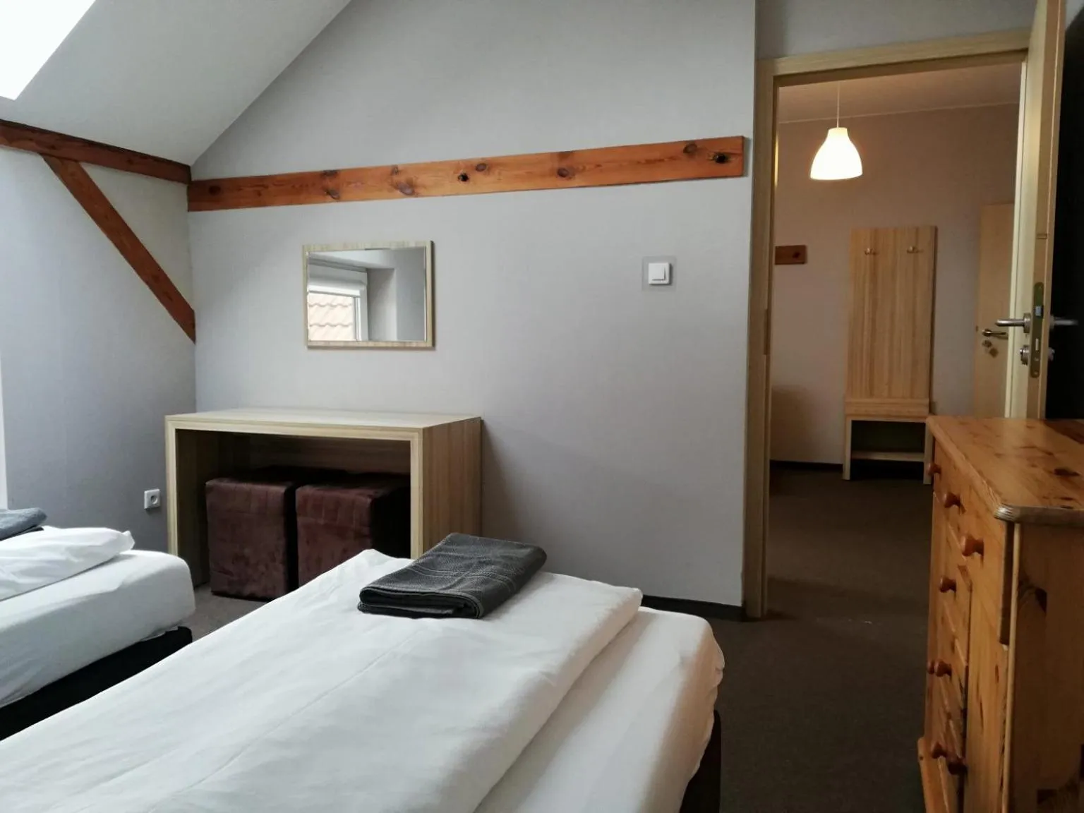 Bedroom in Folwark Na Półwyspie