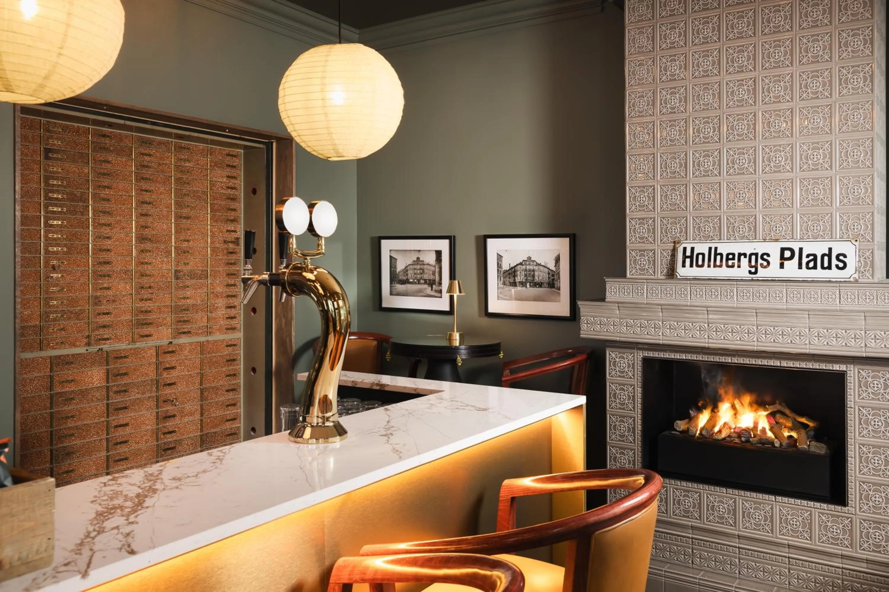 Lounge or bar in Scandic Holberg