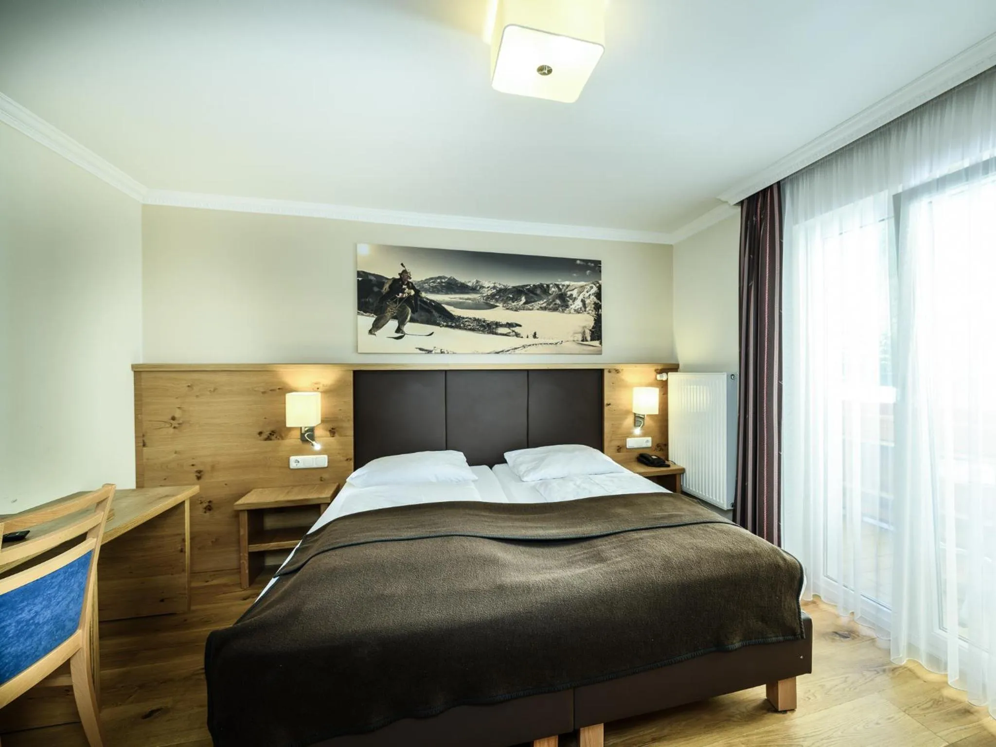 Bed in Hotel Victoria