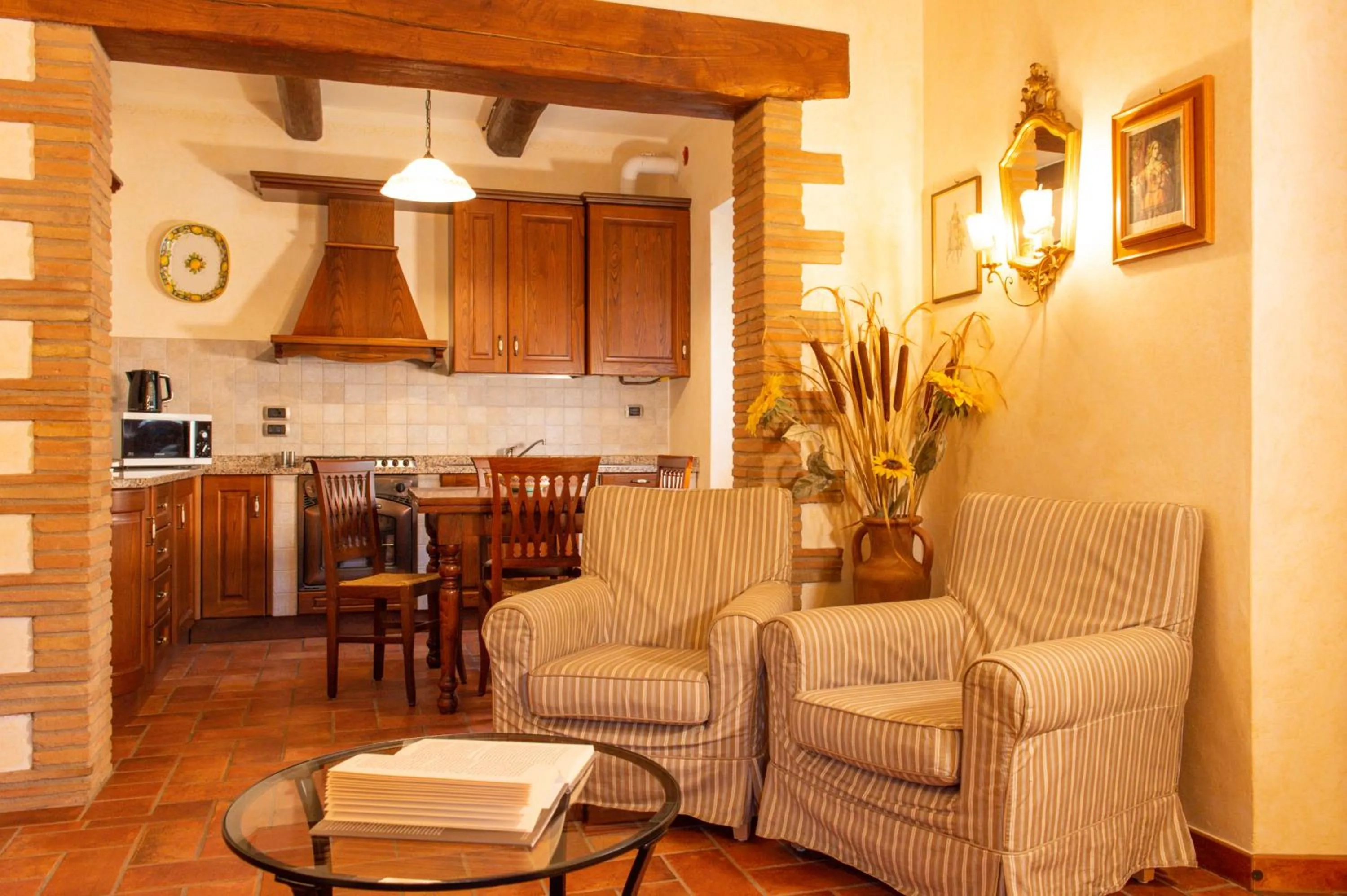 Kitchen or kitchenette in Rocca Di Pierle, Agriturismo di Charme - Cortona