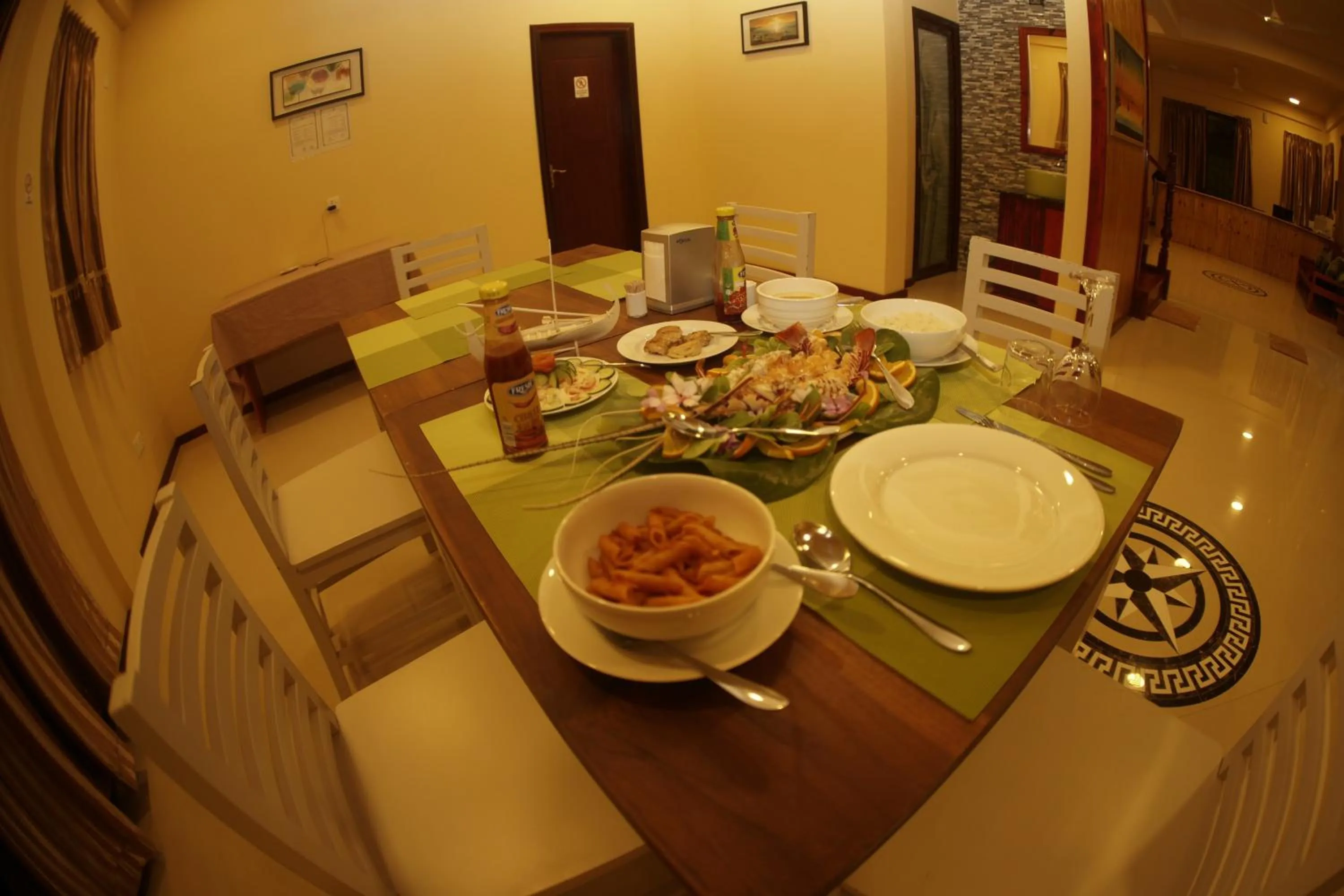 Food close-up in Annama Lodge and Dive