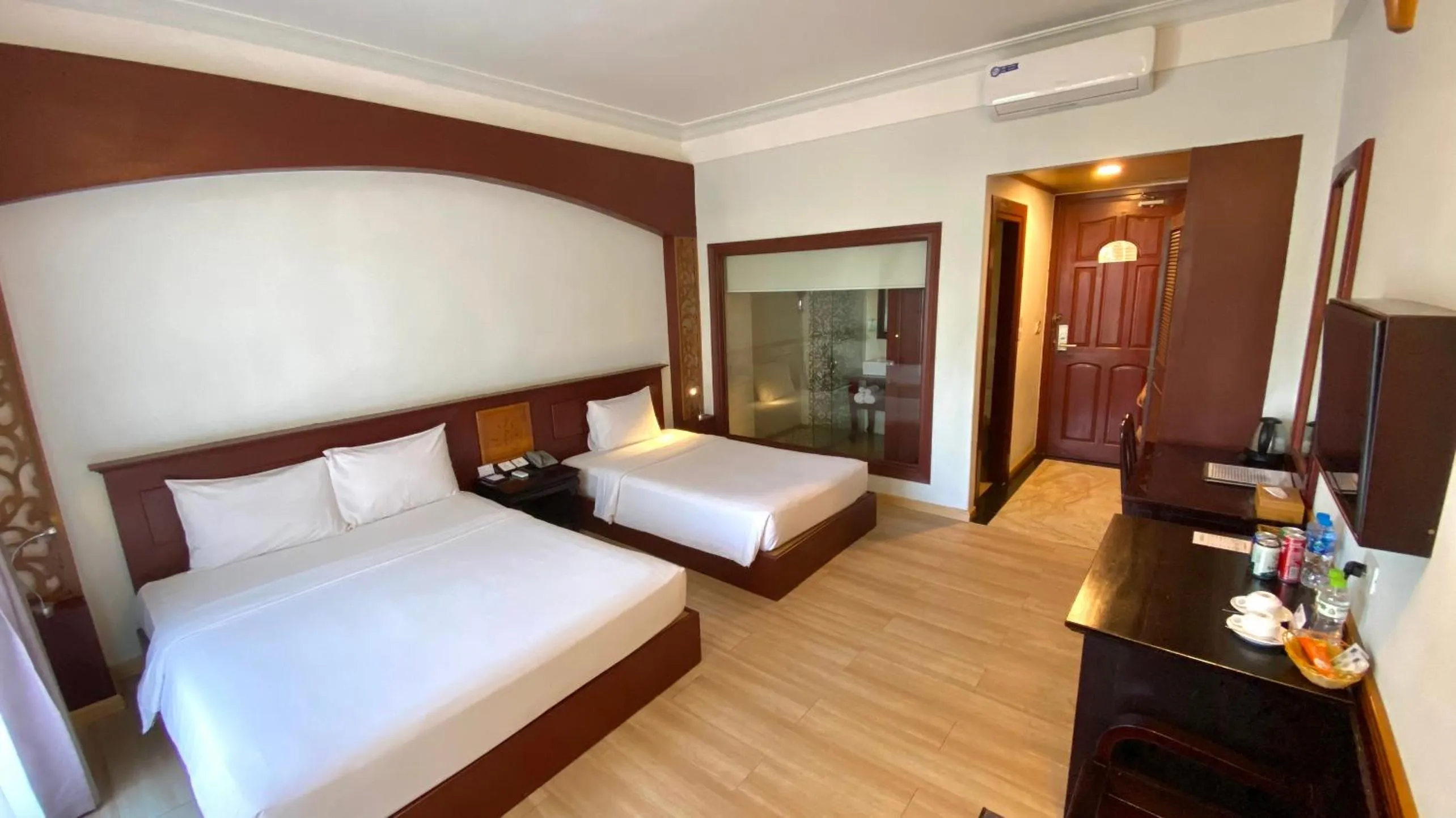 Bed in Ca Ty Mui ne Beach Resort & Spa