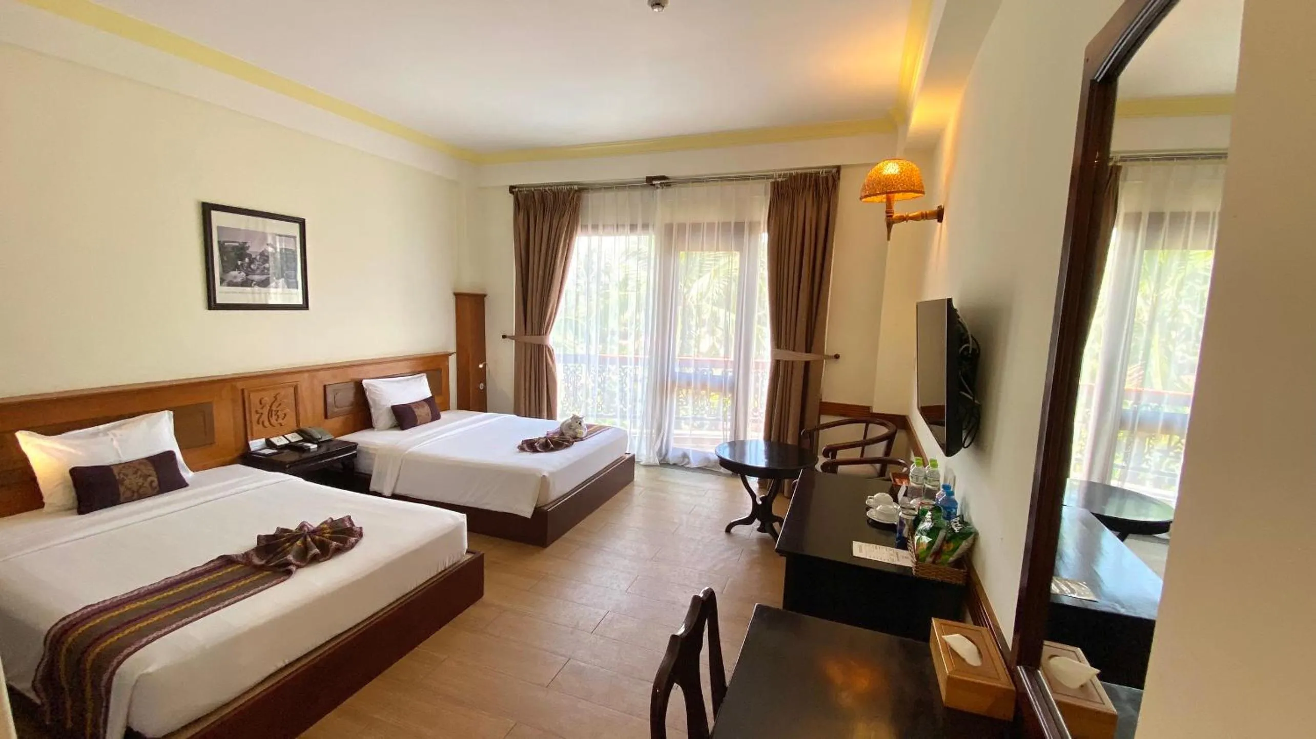 Bed in Ca Ty Mui ne Beach Resort & Spa