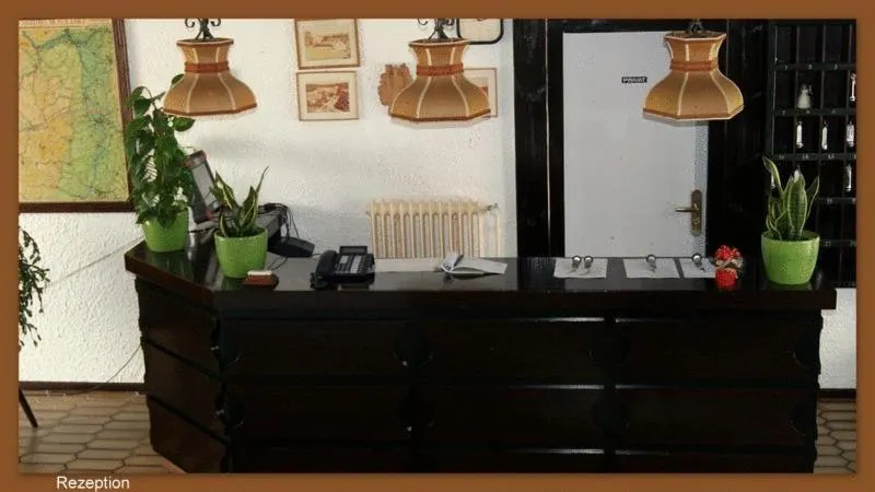 Lobby or reception in Hotel-Restaurant Johanniskreuz