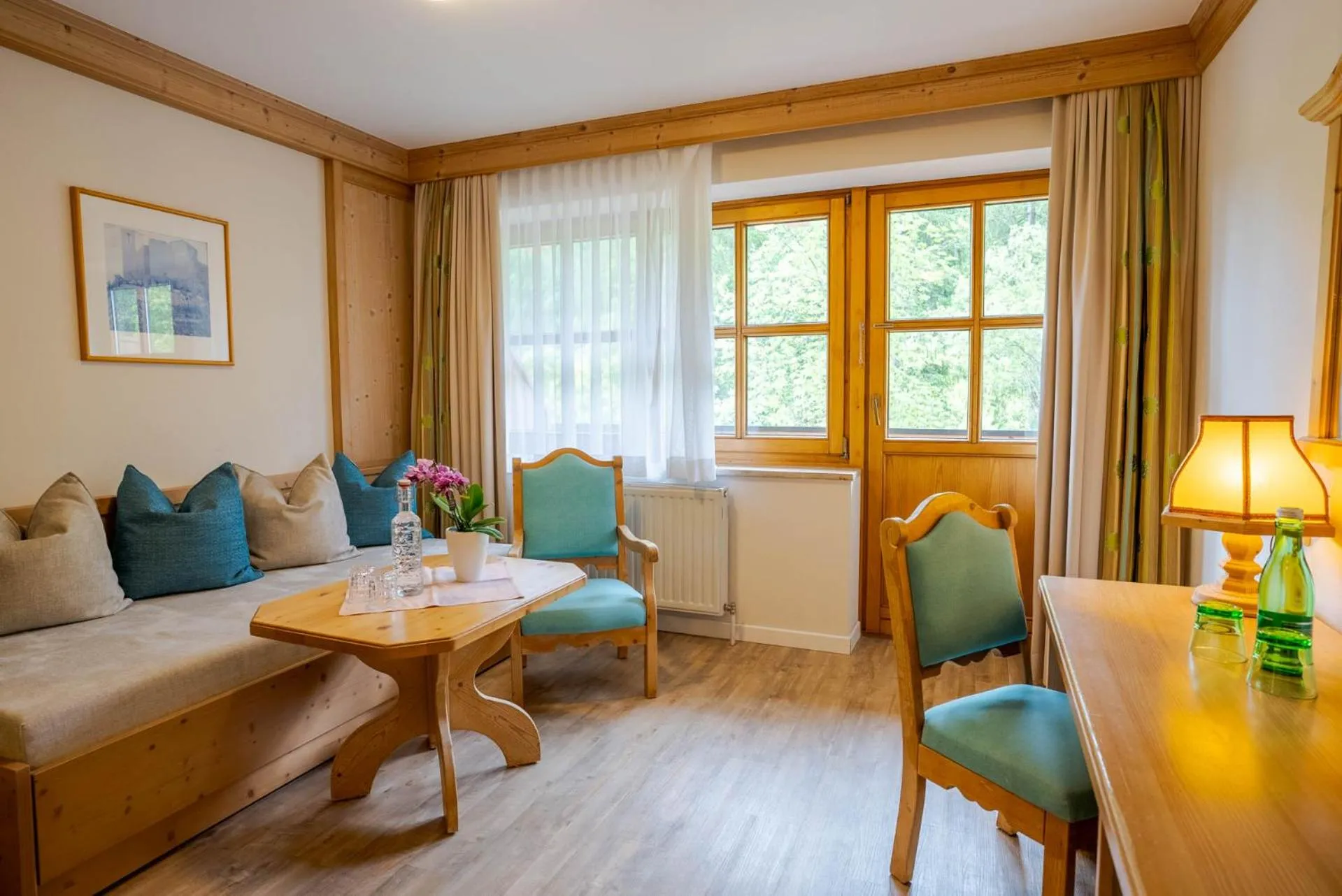 Seating area in Familienhotel Lengauer Hof