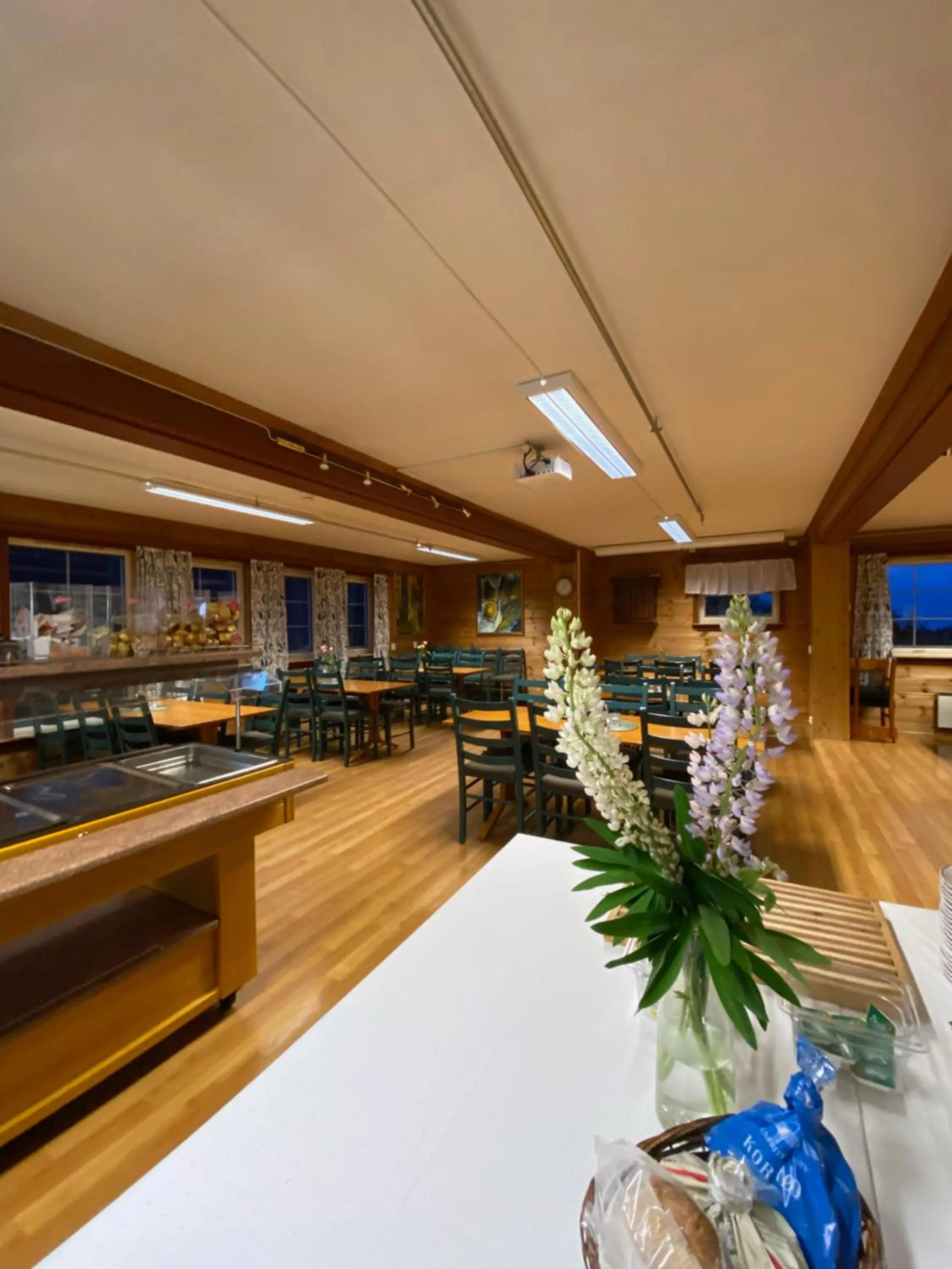 Restaurant/places to eat in Trædal Hotel