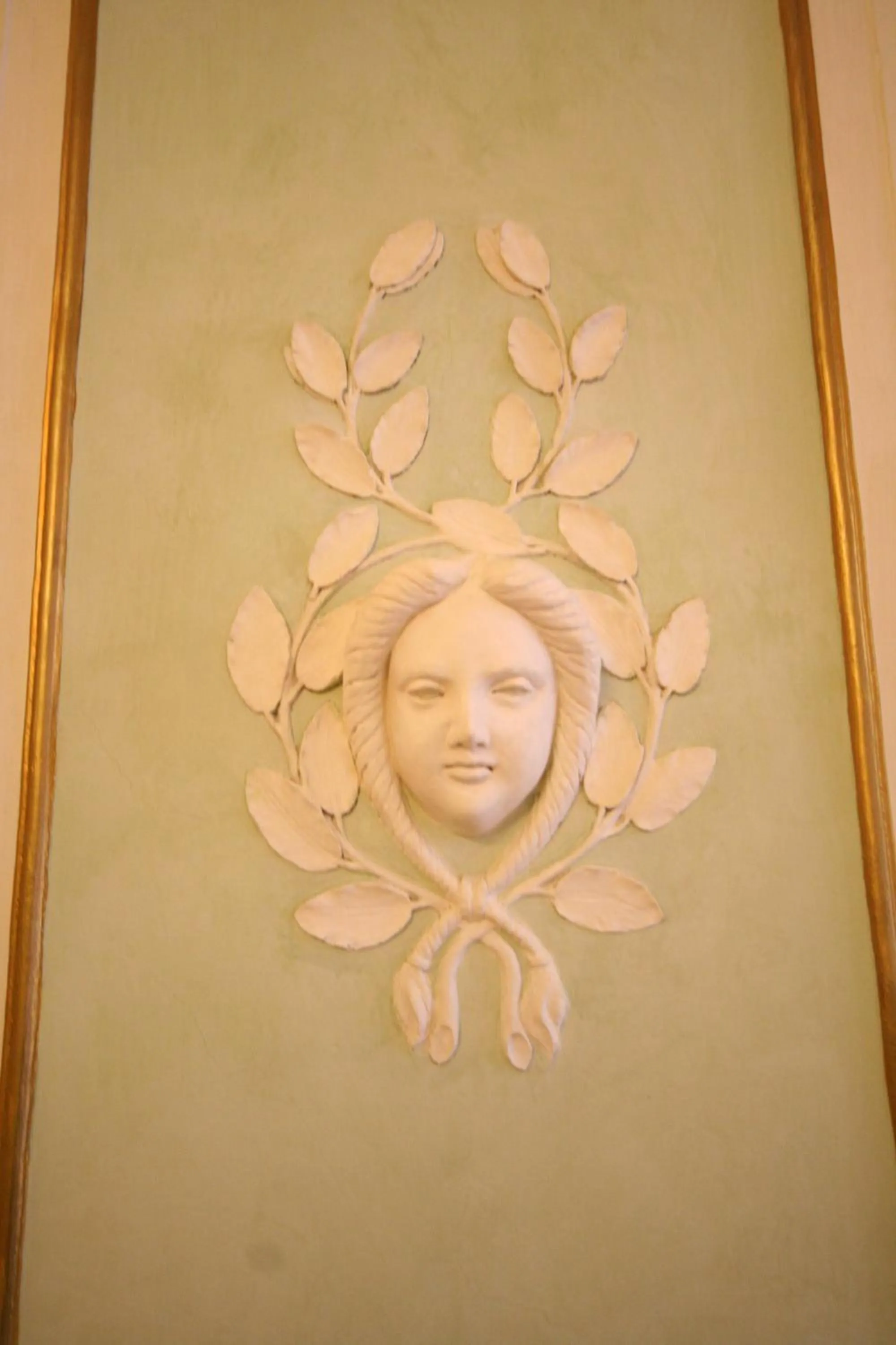 Decorative detail in Palazzo de' Vecchi