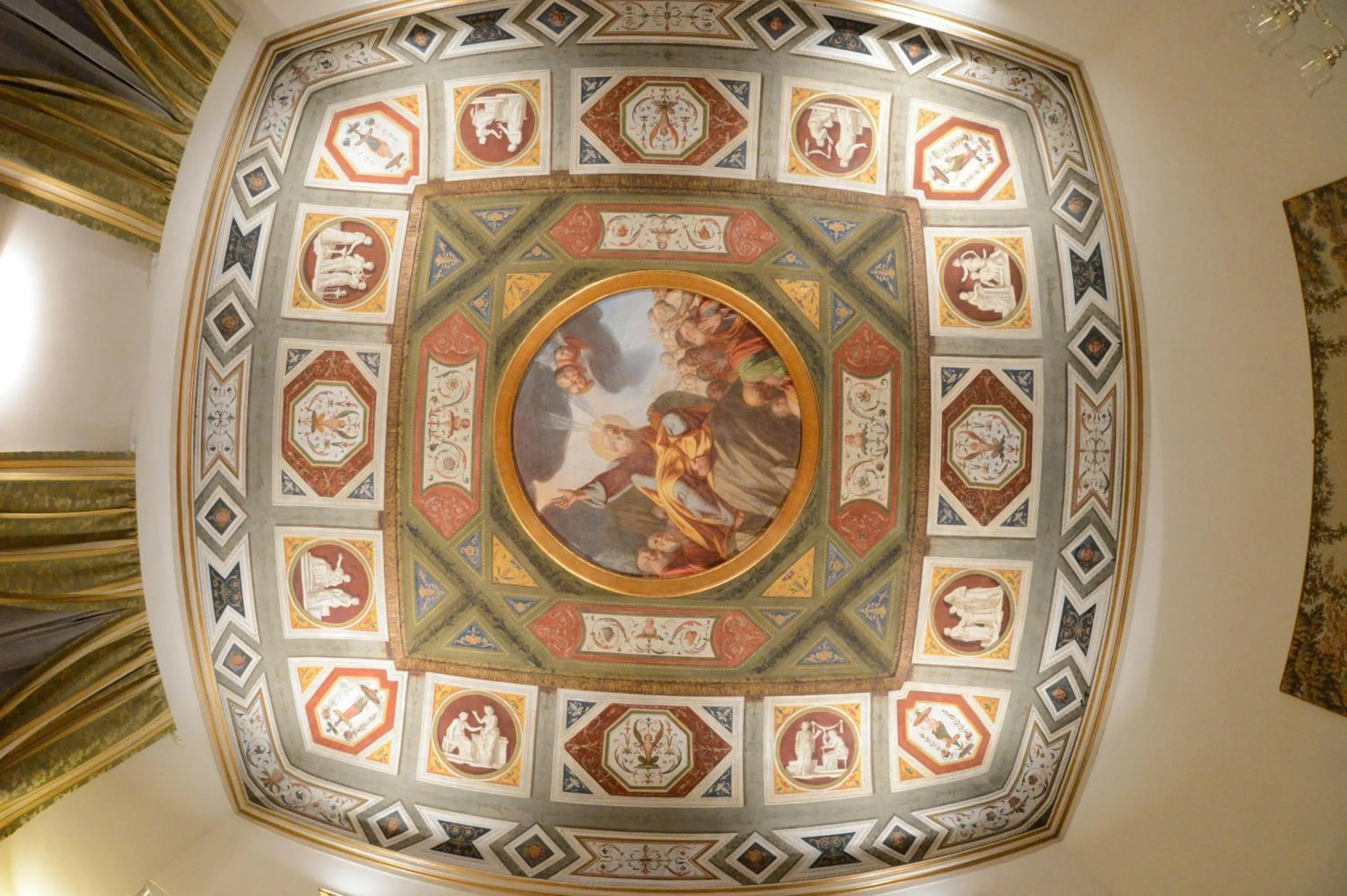 Decorative detail in Palazzo de' Vecchi