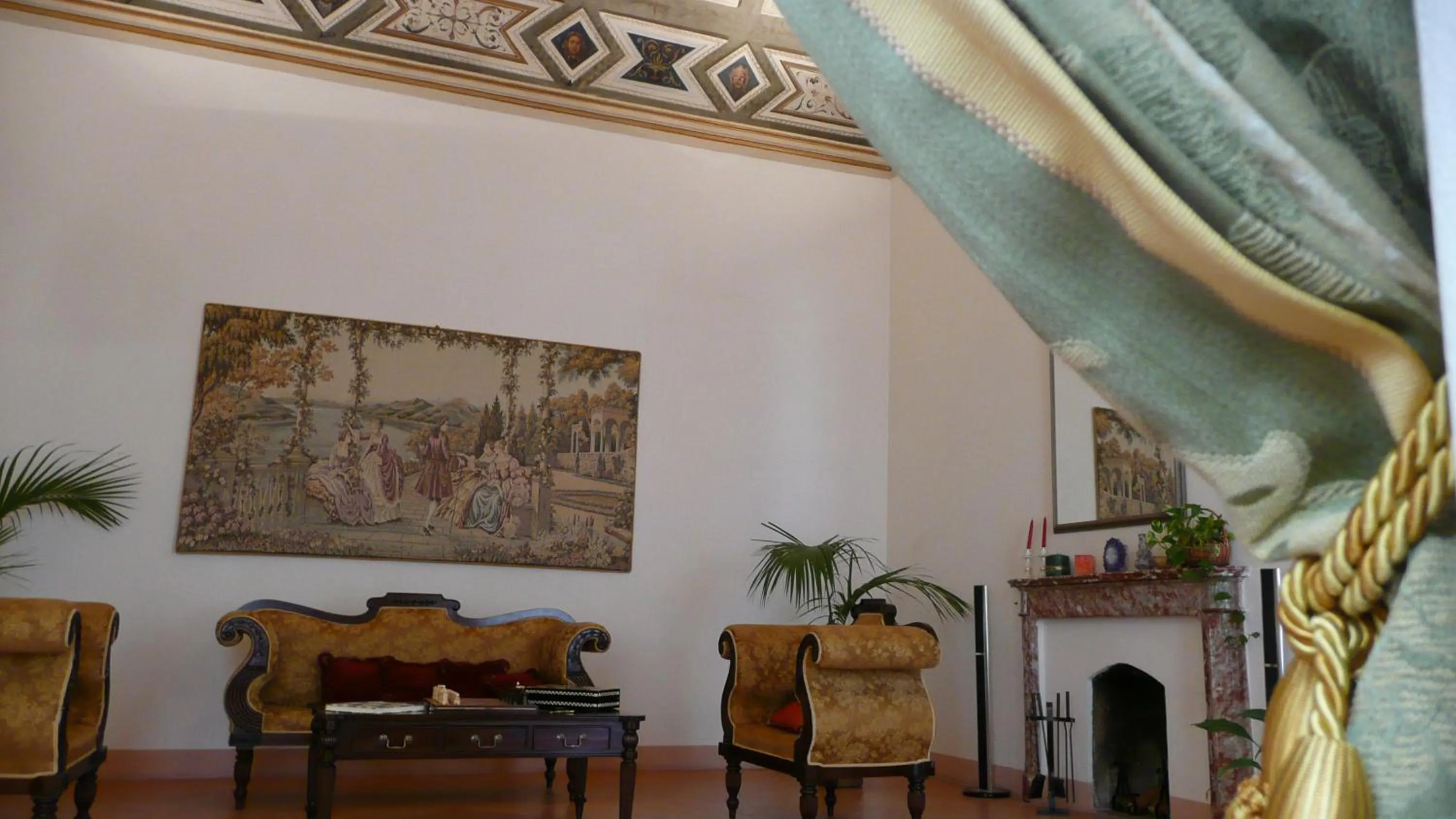 Decorative detail in Palazzo de' Vecchi