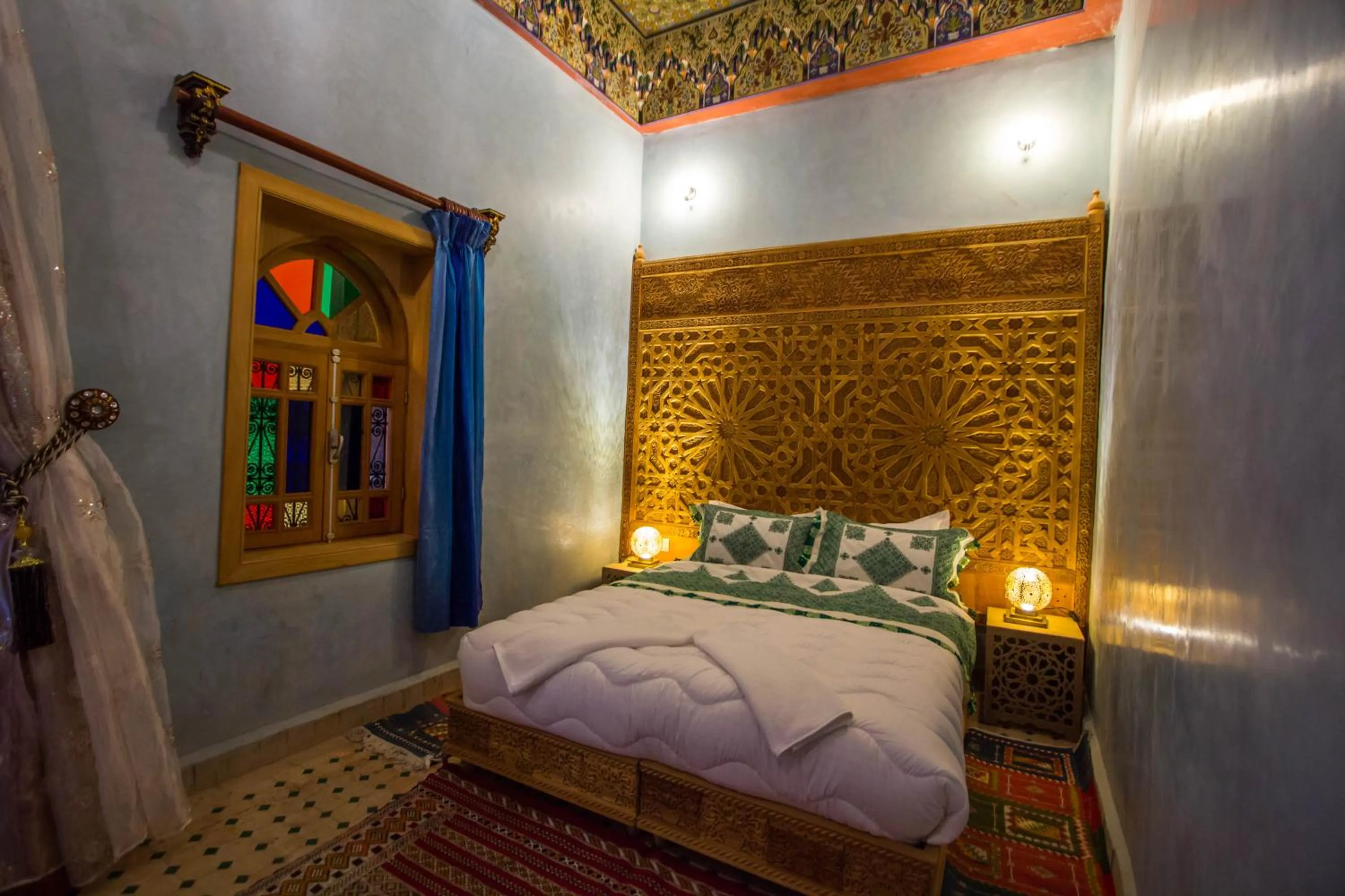 Basic Triple Room with Shared Bathroom - single occupancy in Riad Al Fassia Palace