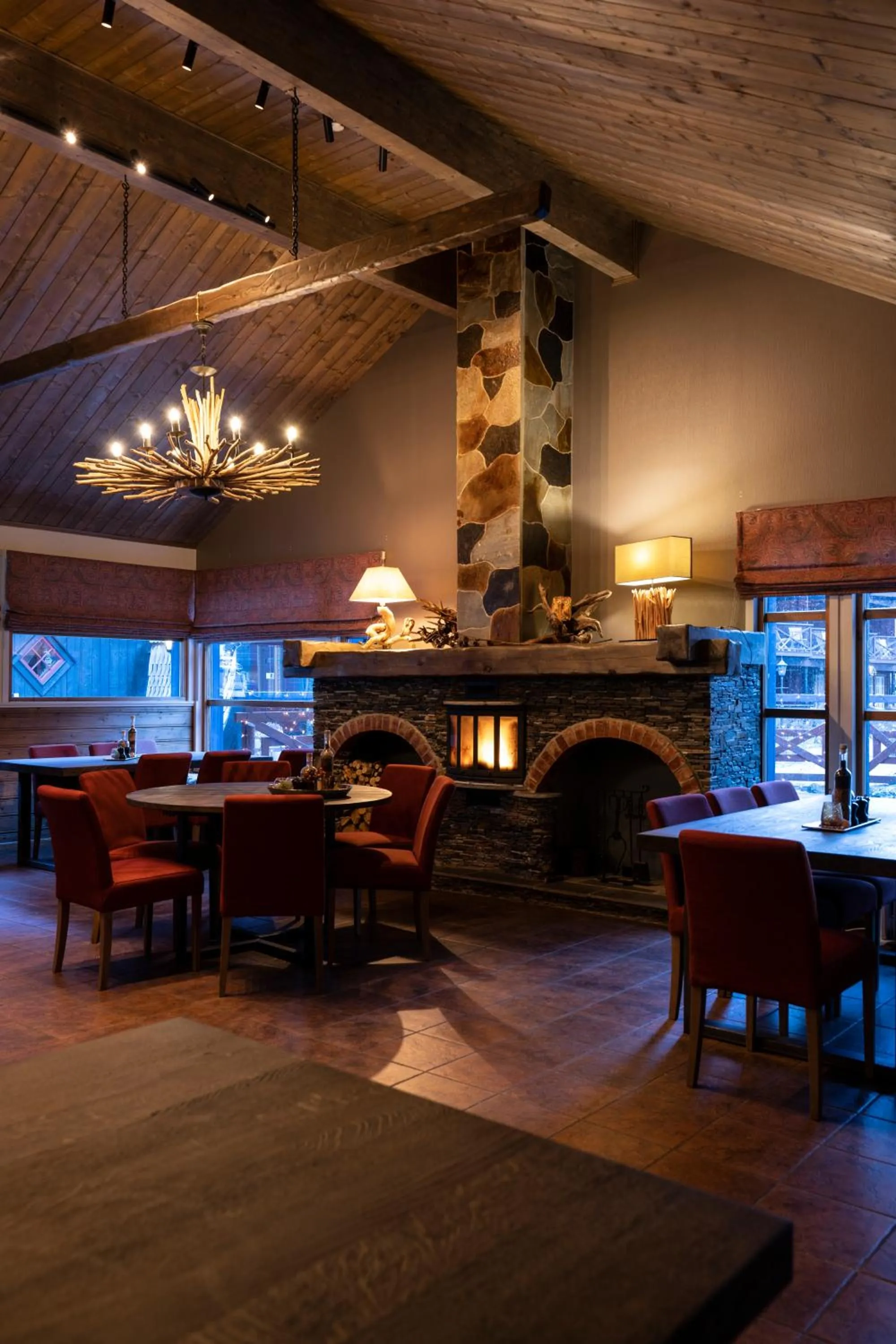 Decorative detail in Flåmsbrygga Hotel