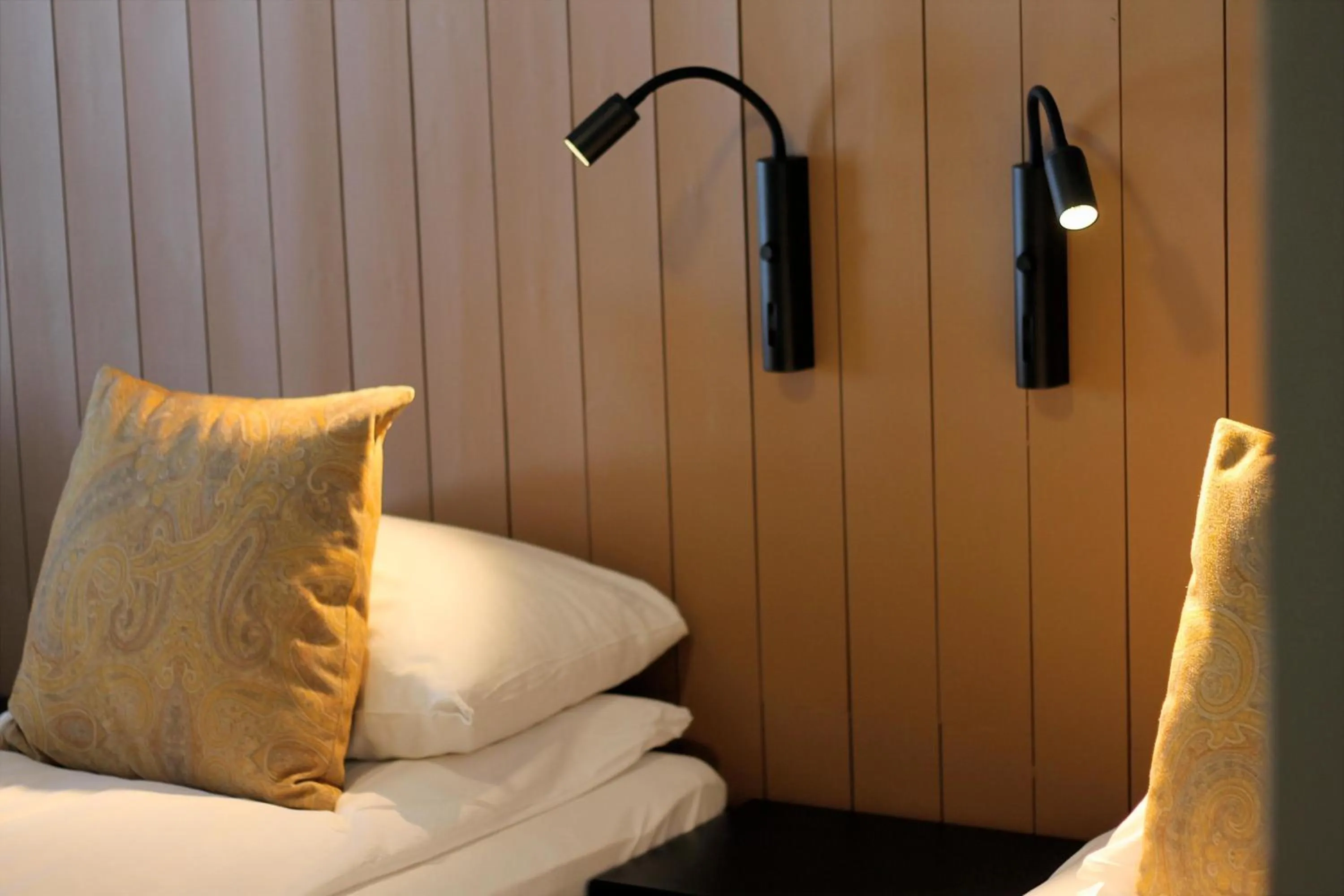 Bed in Flåmsbrygga Hotel