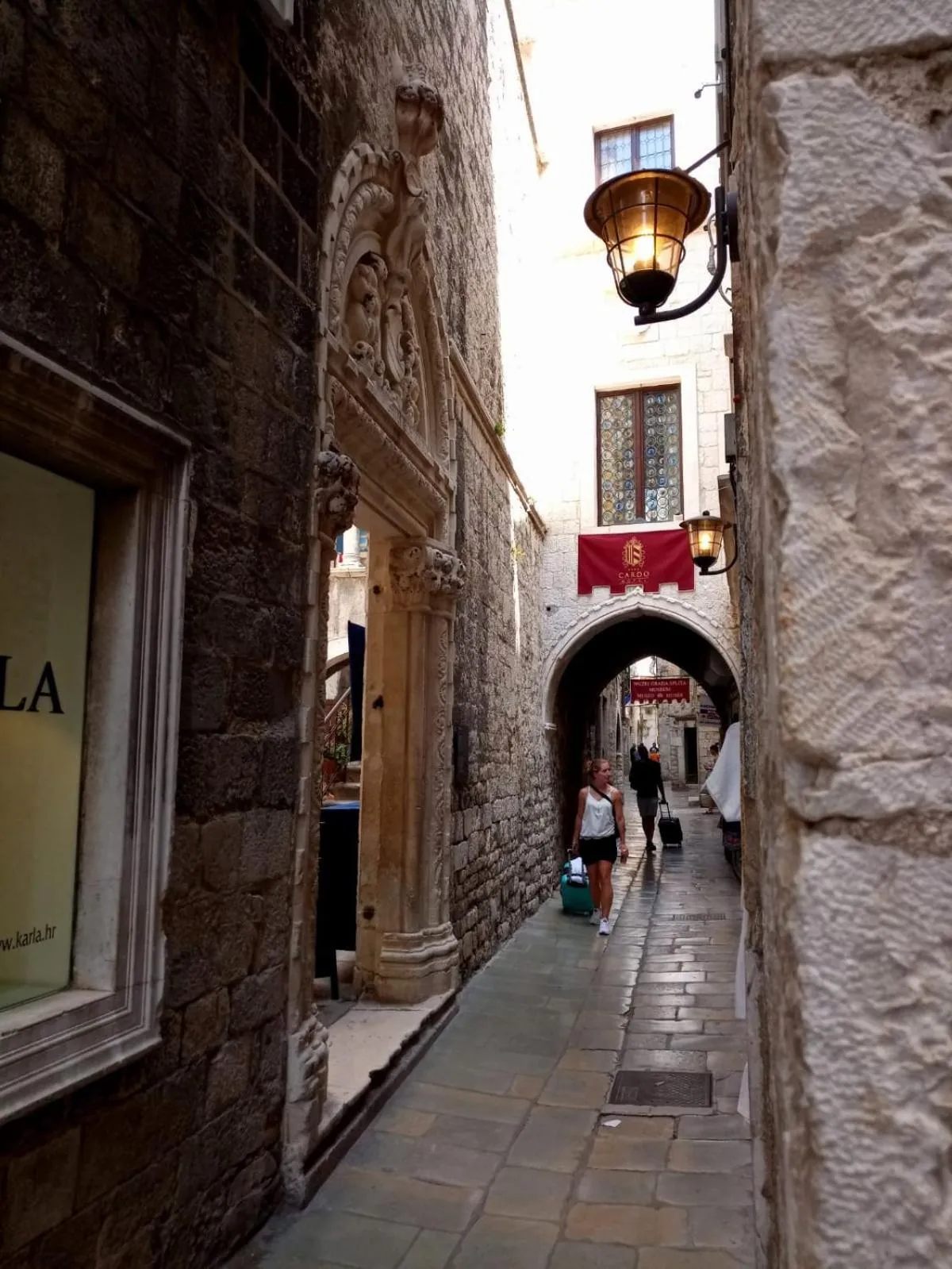 Facade/entrance in Gothic Palace Heritage