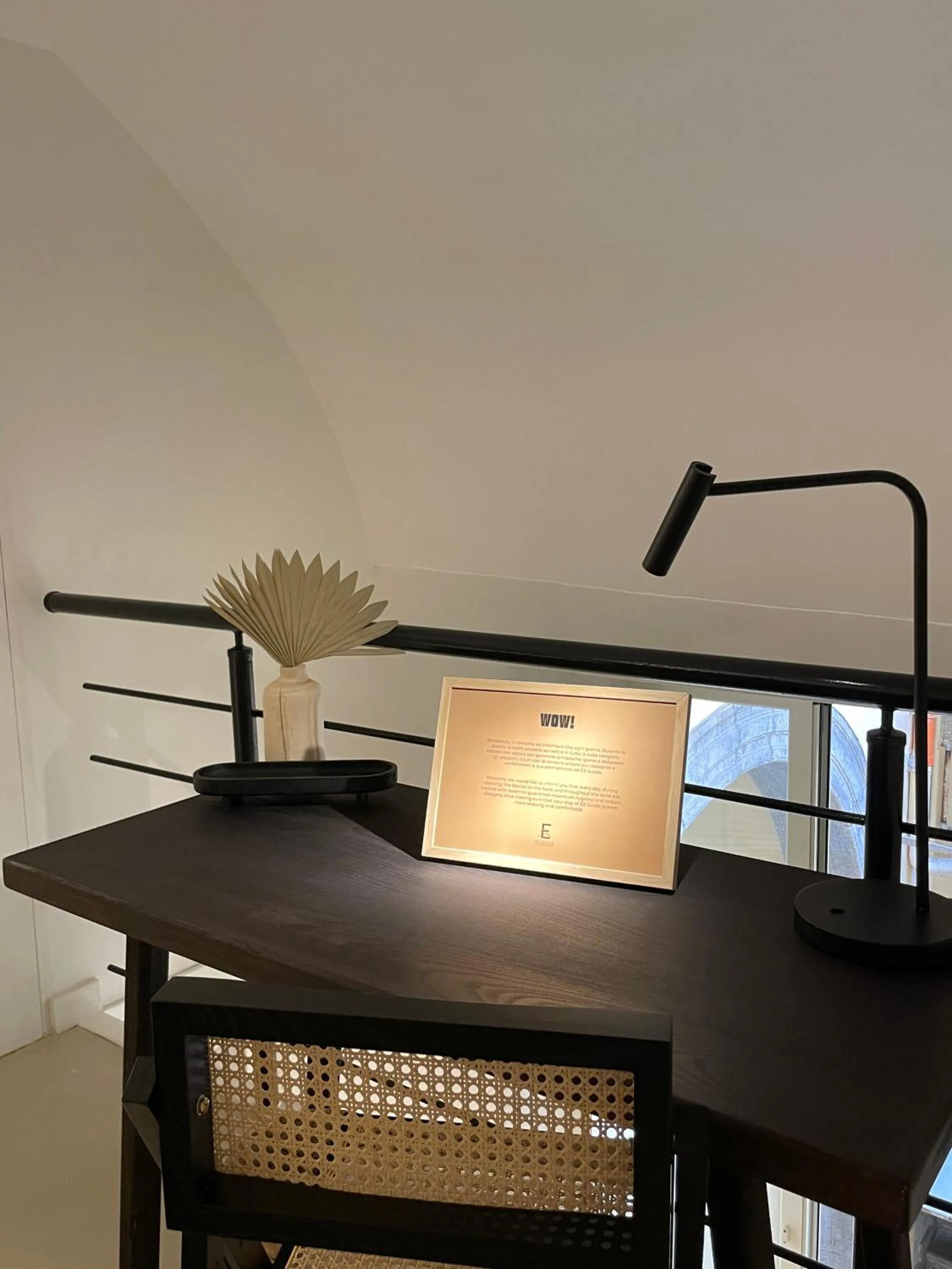 Seating area in ES Suites