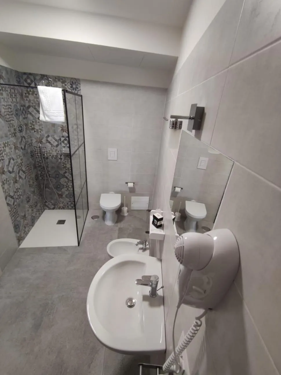 Bathroom in B&B I Borbone